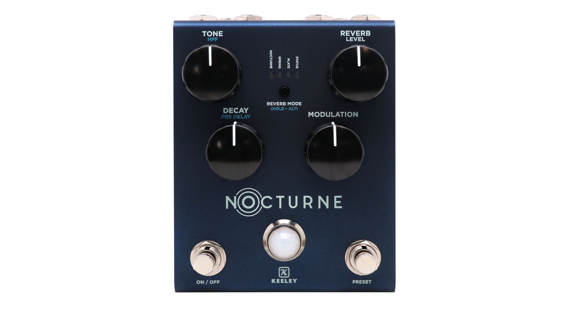 stereo delay reverb pedal Keeley Nocturne Andy Timmons Reverb Pedal
