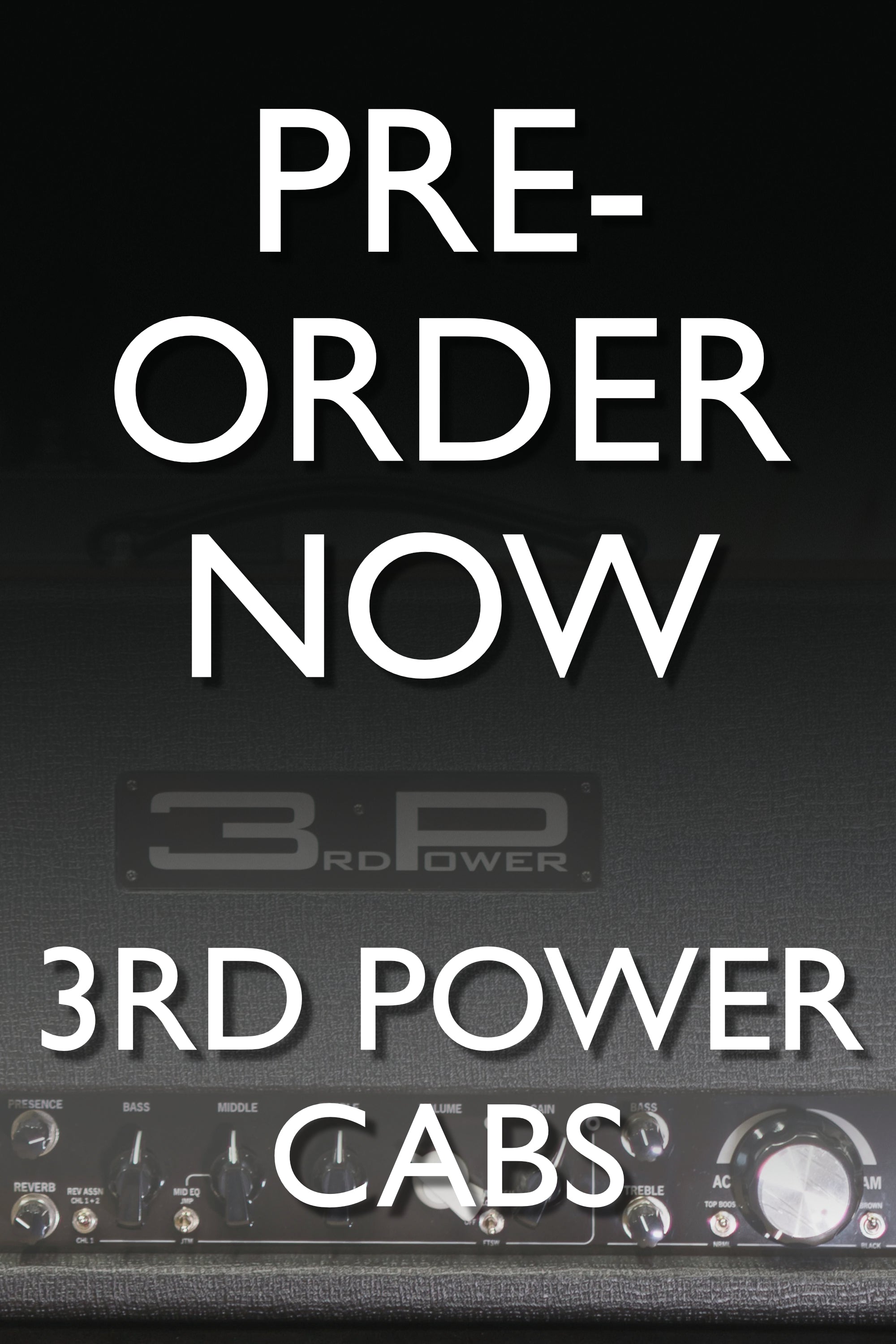Pre-Order 3P Cabs