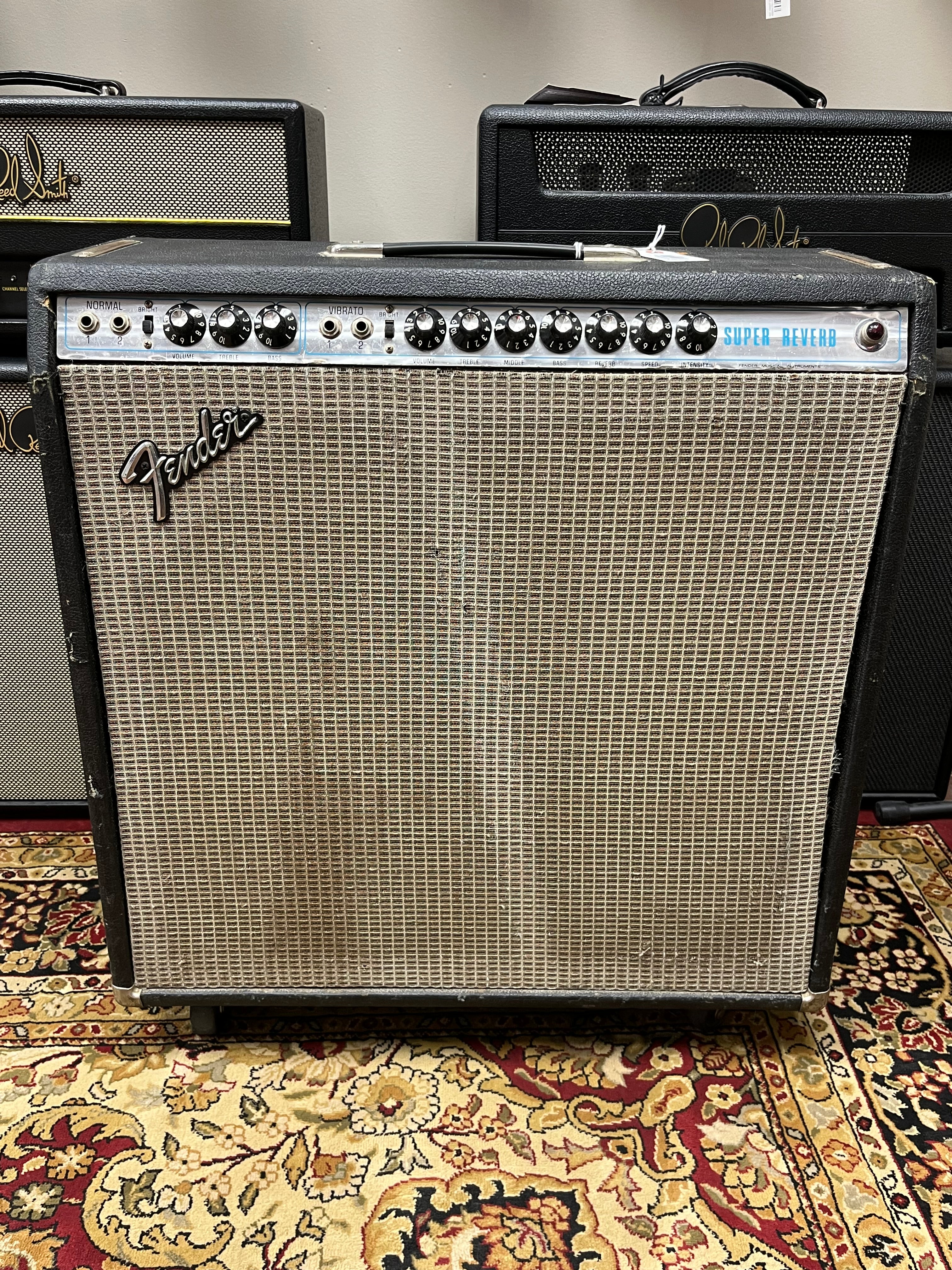 Super Reverb Silverface 4x10 Combo
