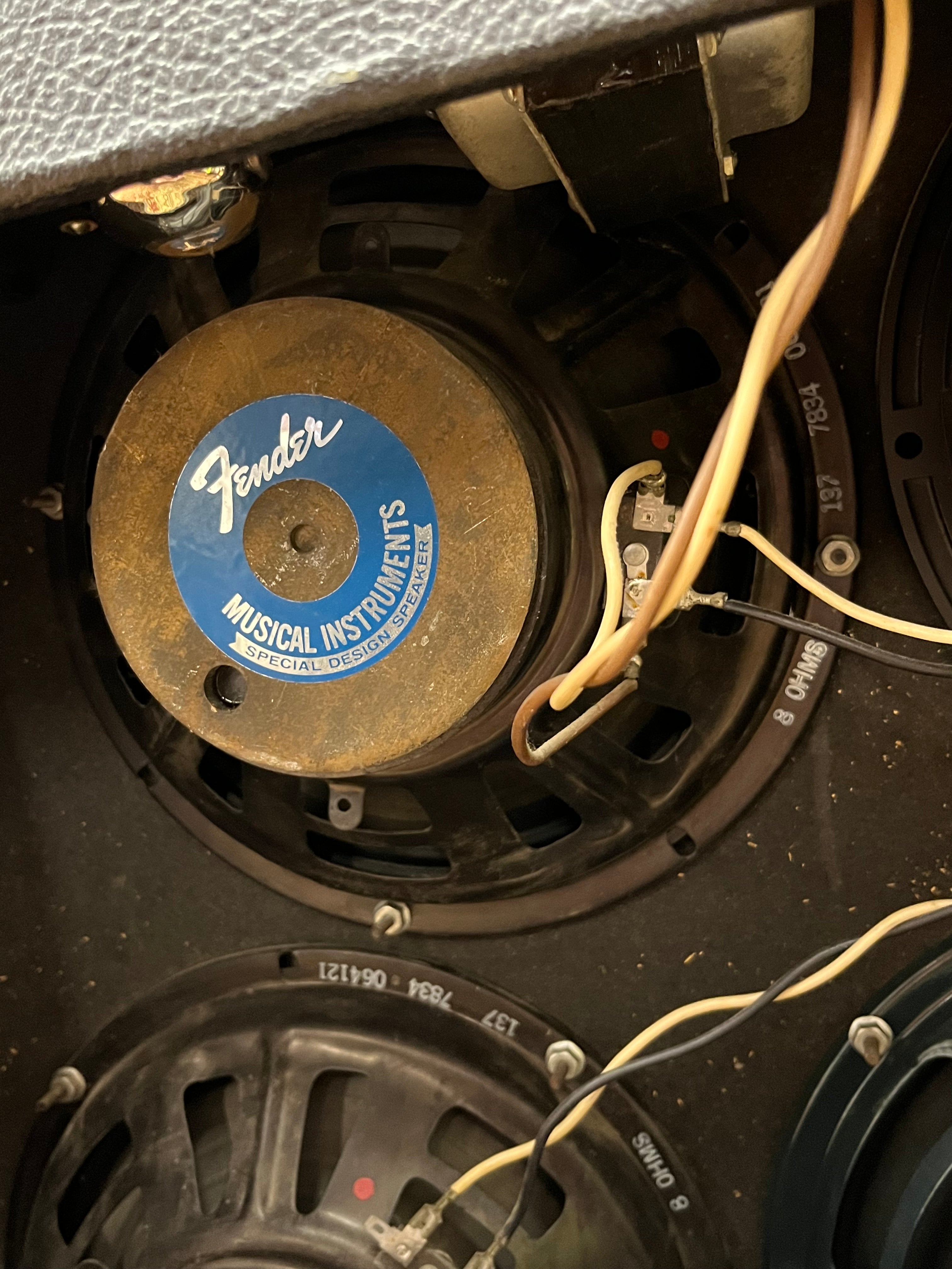 Super Reverb Silverface 4x10 Combo