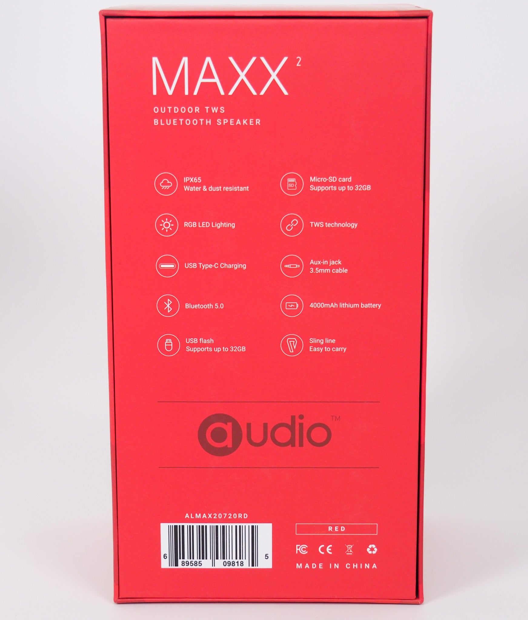 MAXX2 Bluetooth Speaker