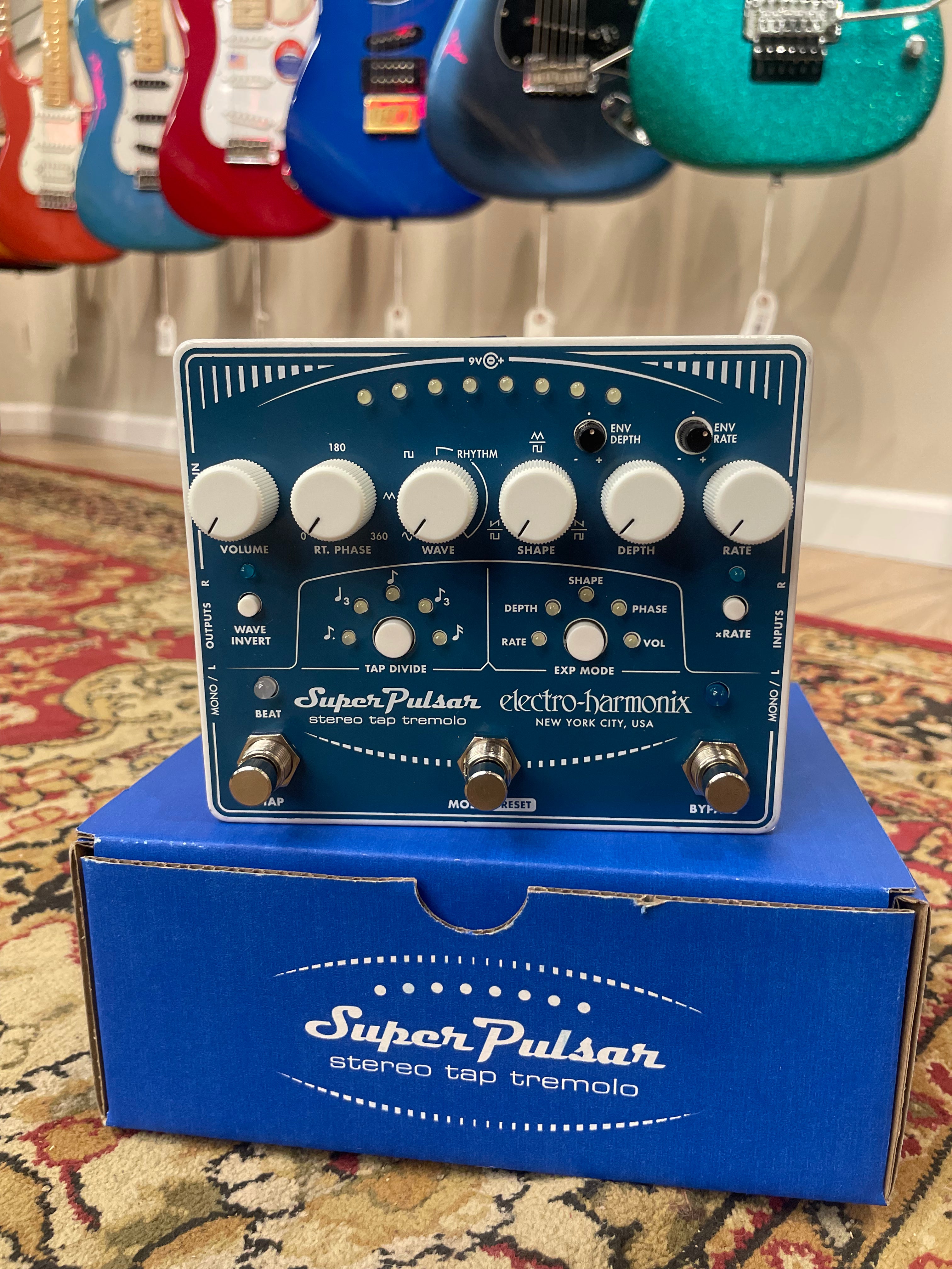 Super Pulsar Stereo Tap Tremolo