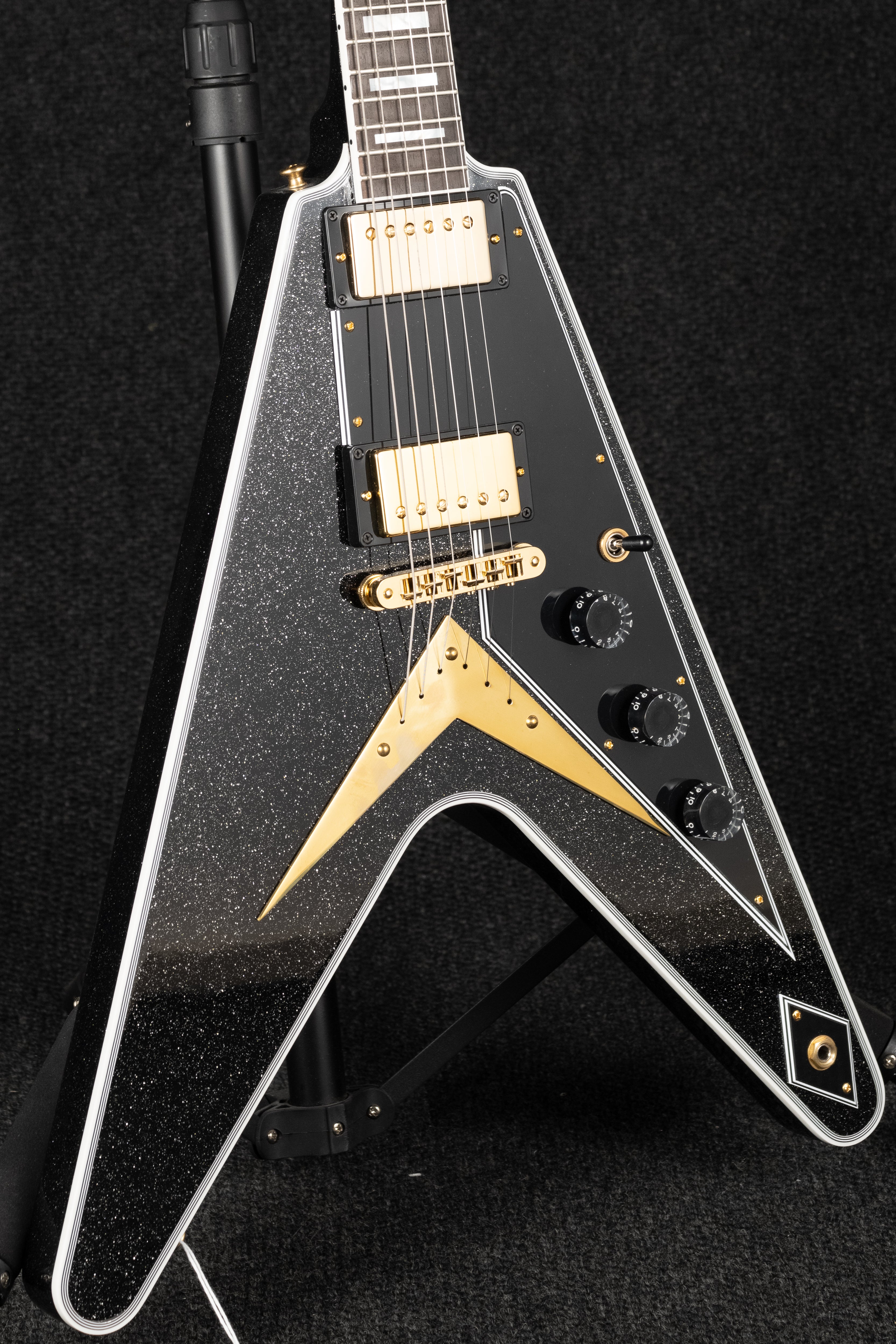 Flying V Custom - Ebony Sparkle
