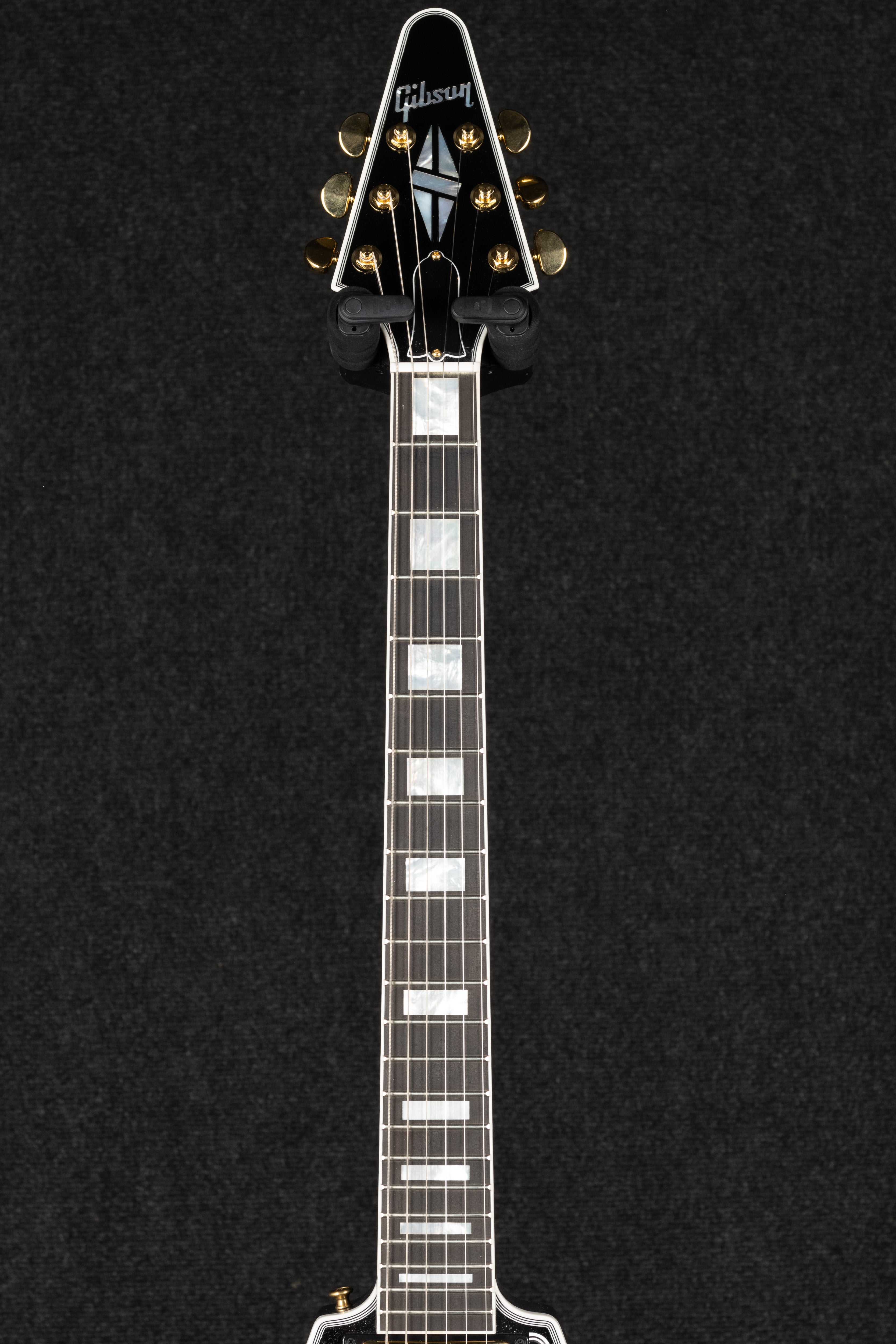 Gibson Custom Shop Flying V Custom Ebony Sparkle