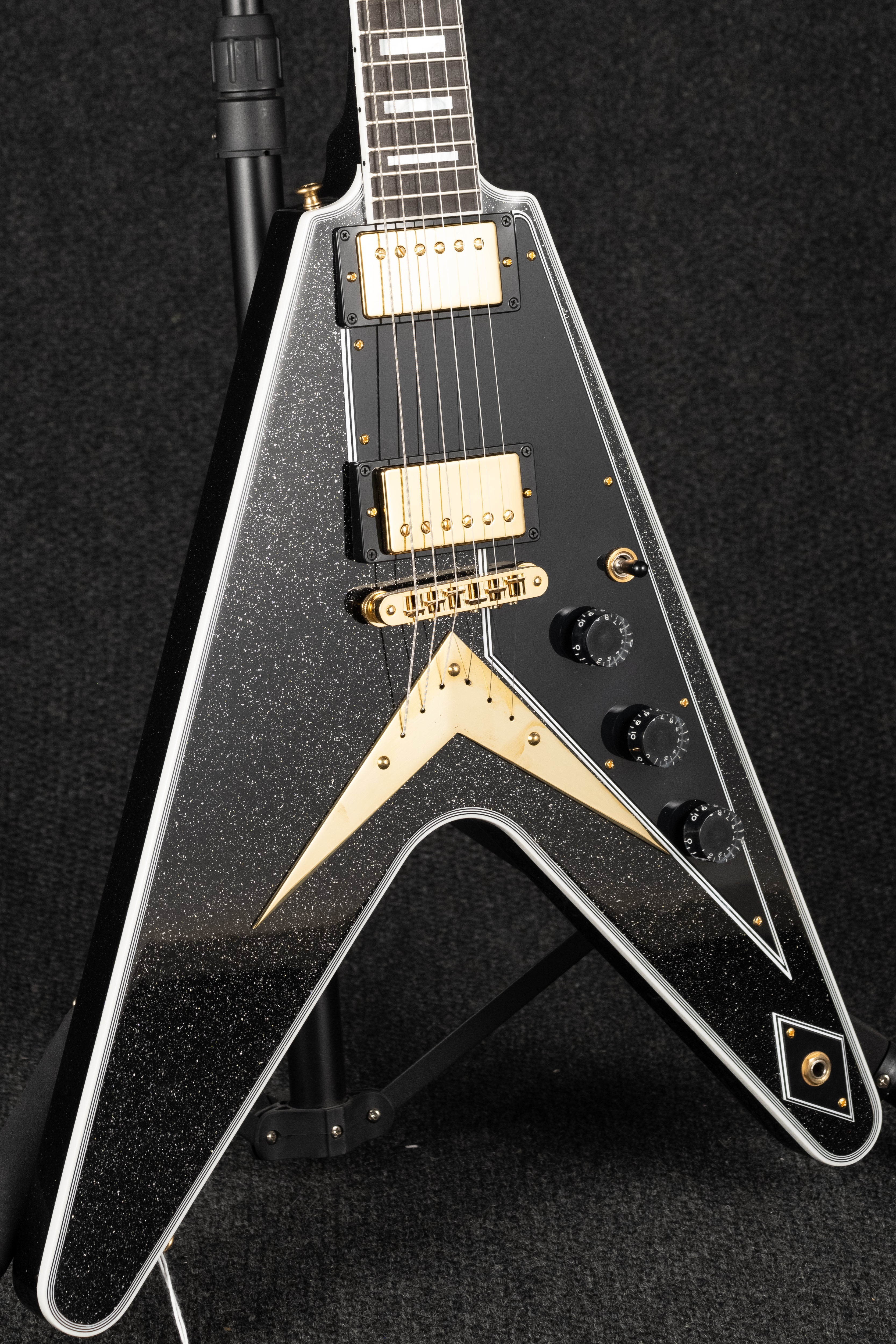 Flying V Custom - Ebony Sparkle