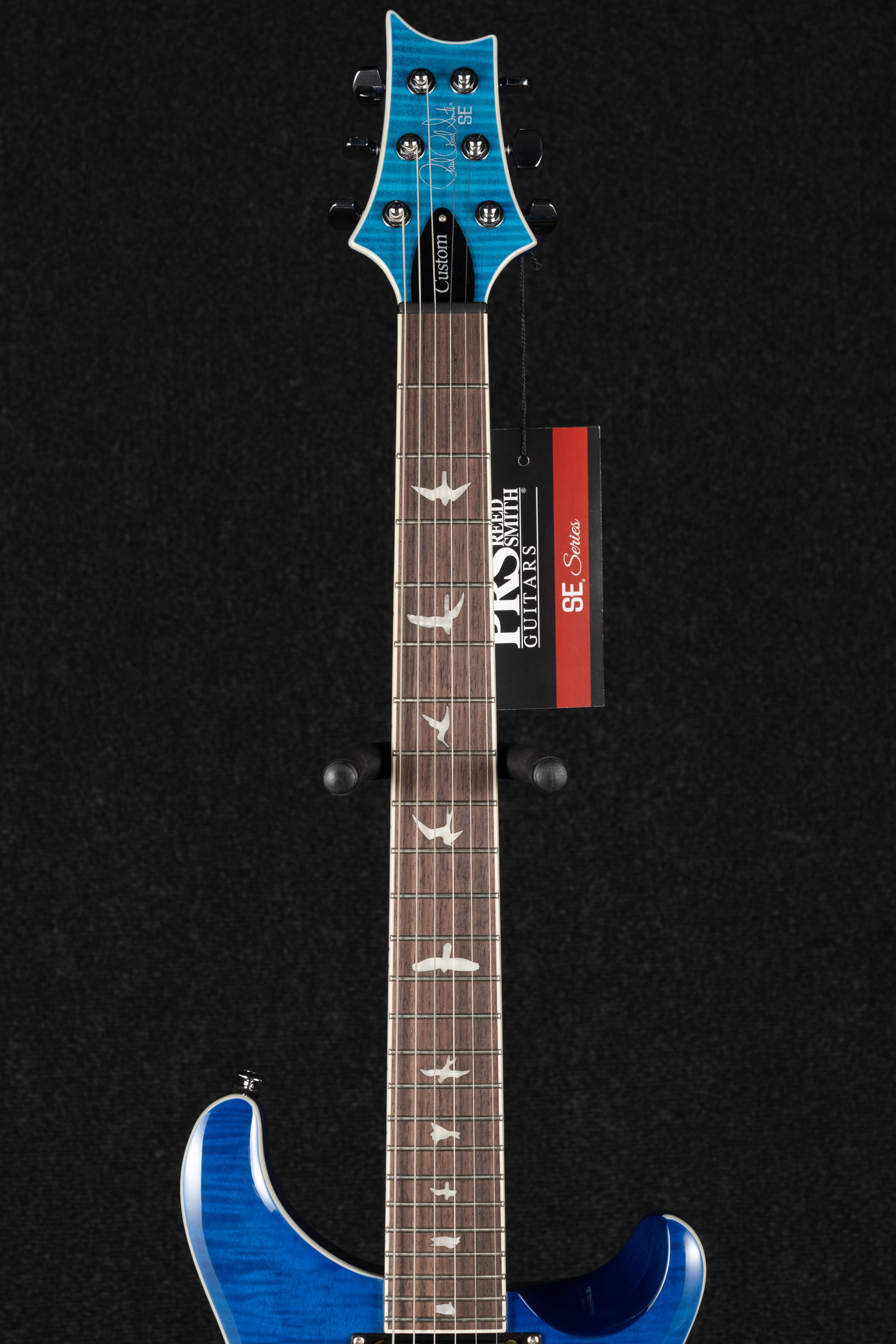 SE Custom 24 Semi-Hollow Piezo - Lake Blue