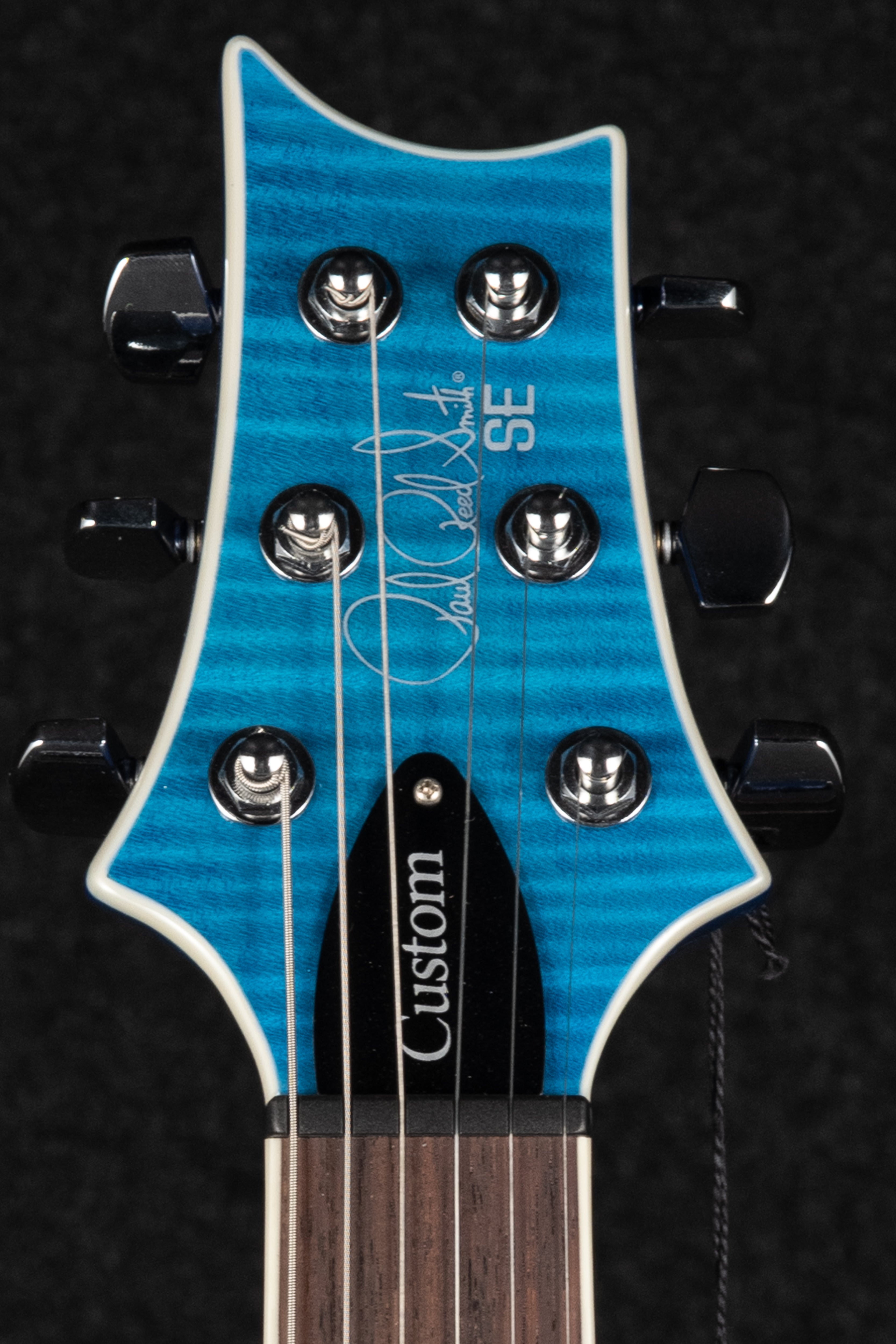 SE Custom 24 Semi-Hollow Piezo - Lake Blue