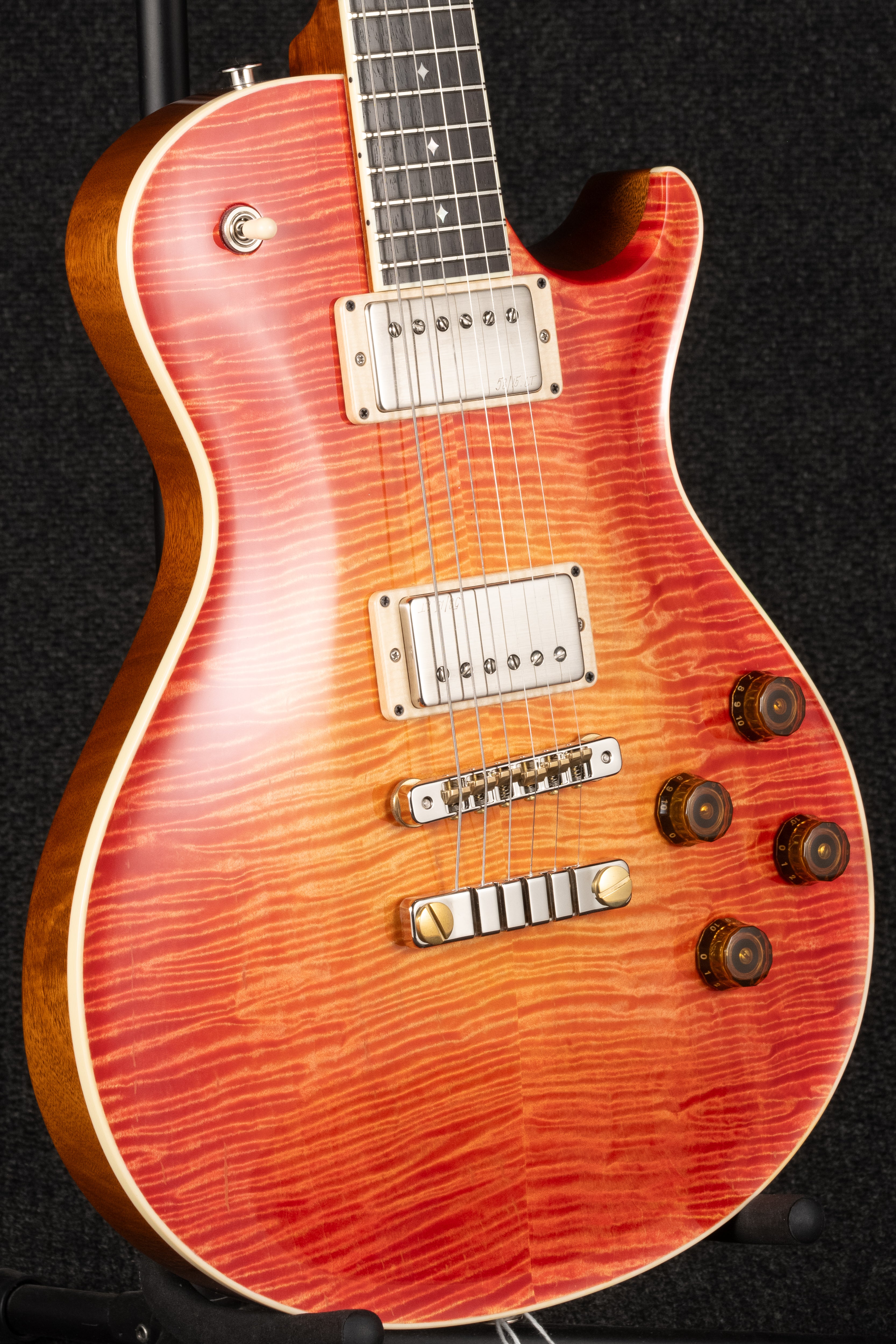 Stevie's Private Collection Private Stock 594 Singlecut - Blood Orange Glow
