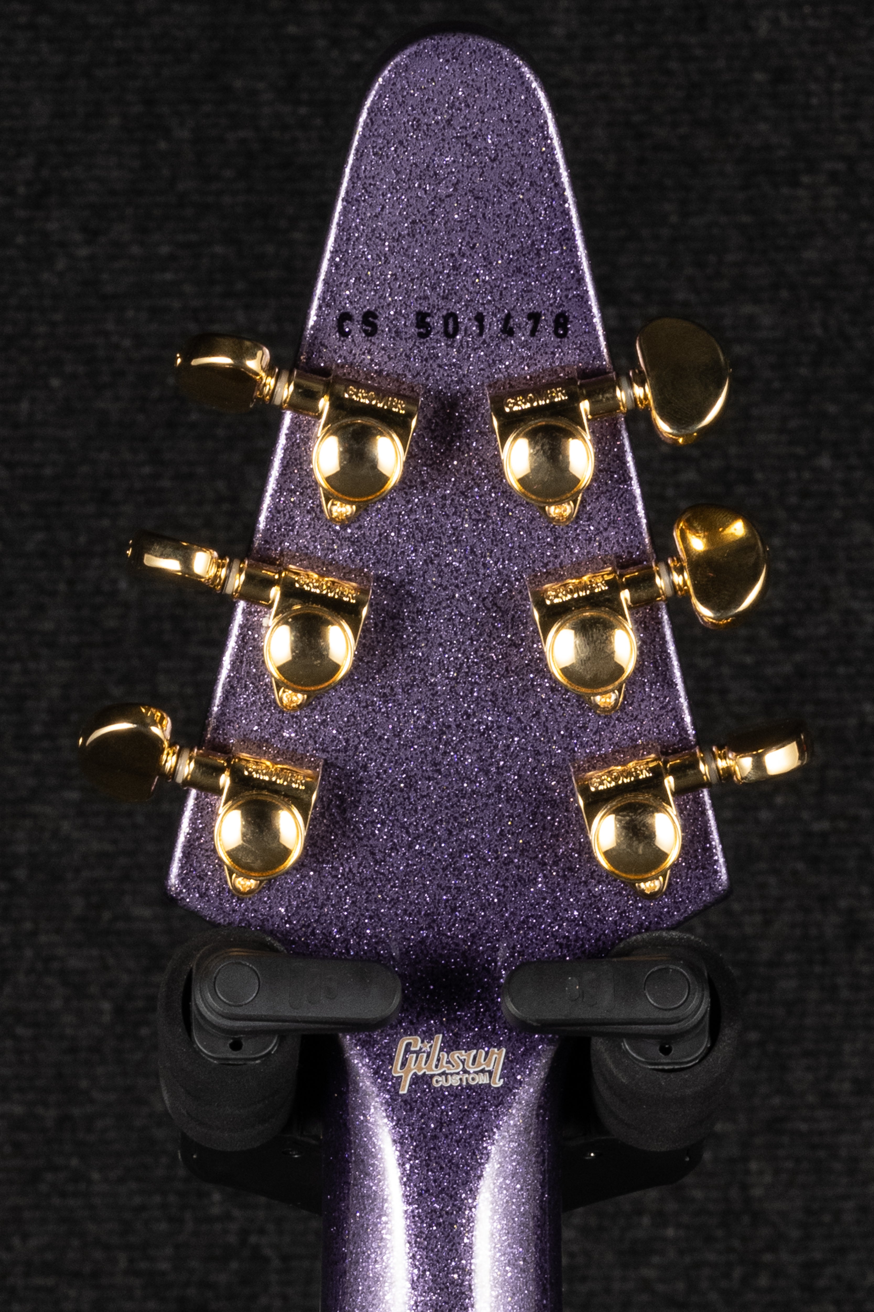 Flying V Custom - Purple Sparkle