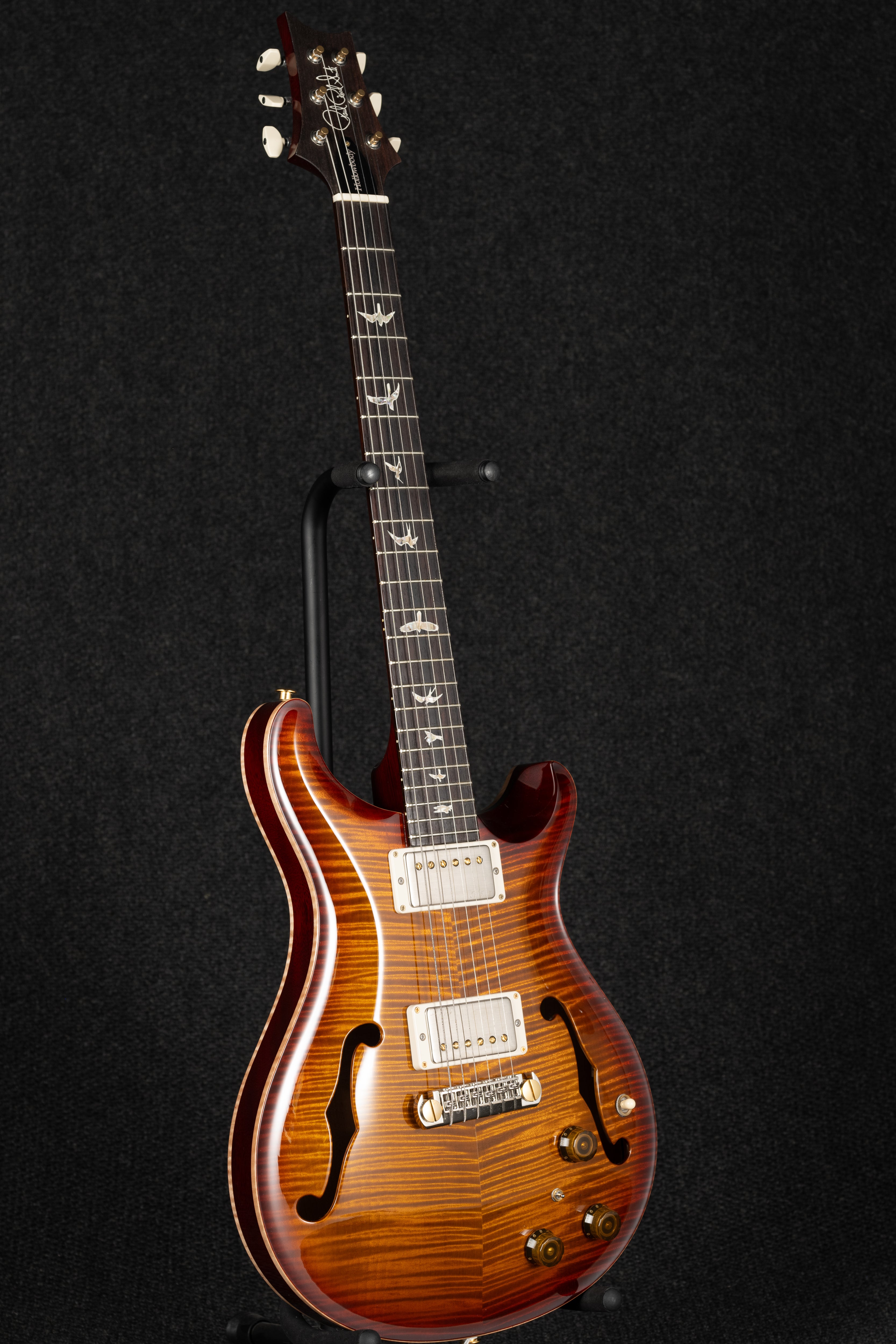 Hollowbody II Piezo 10 Top  - Dark Cherry