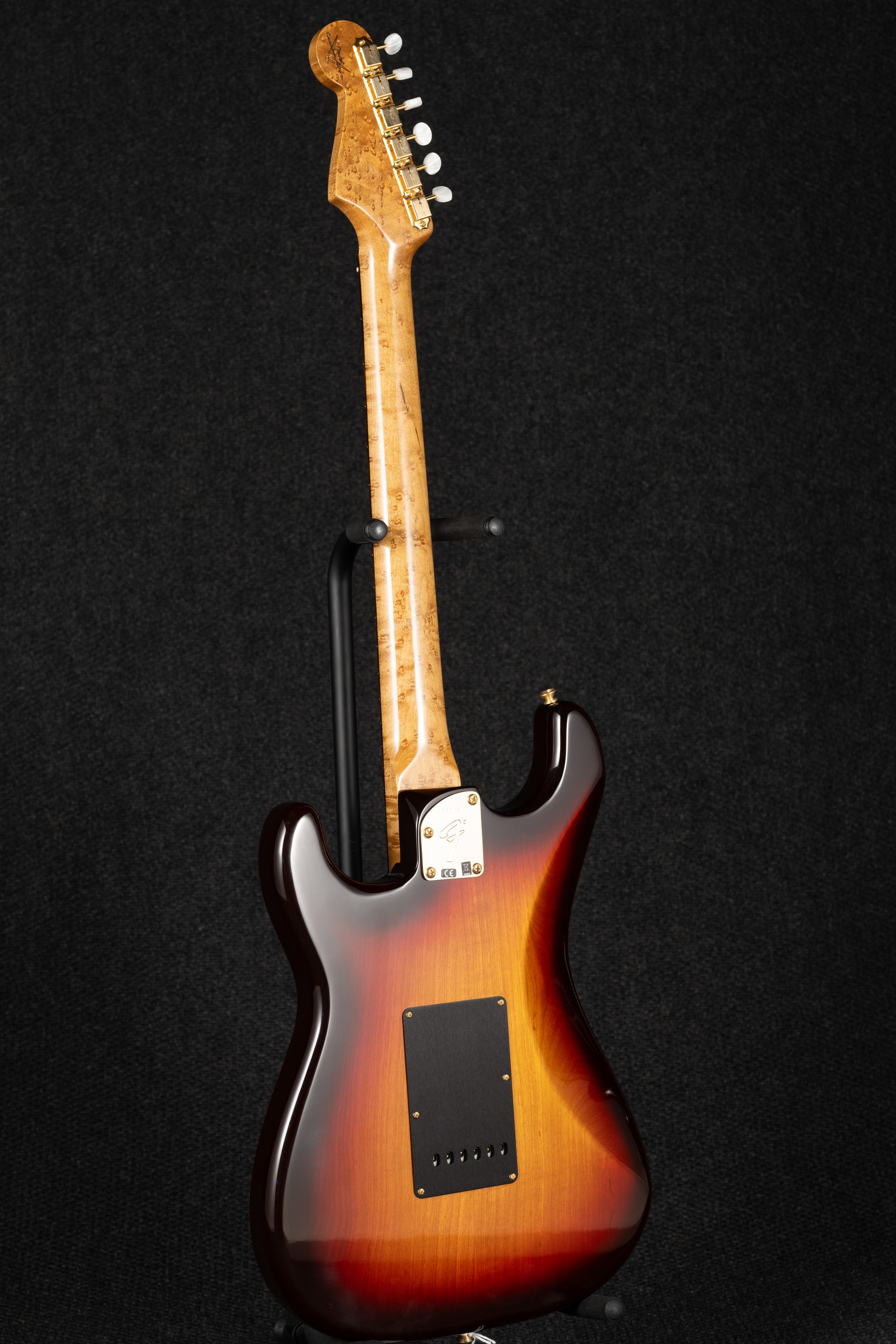 American Custom Strat Roasted Birdseye - 2-Tone Sunburst