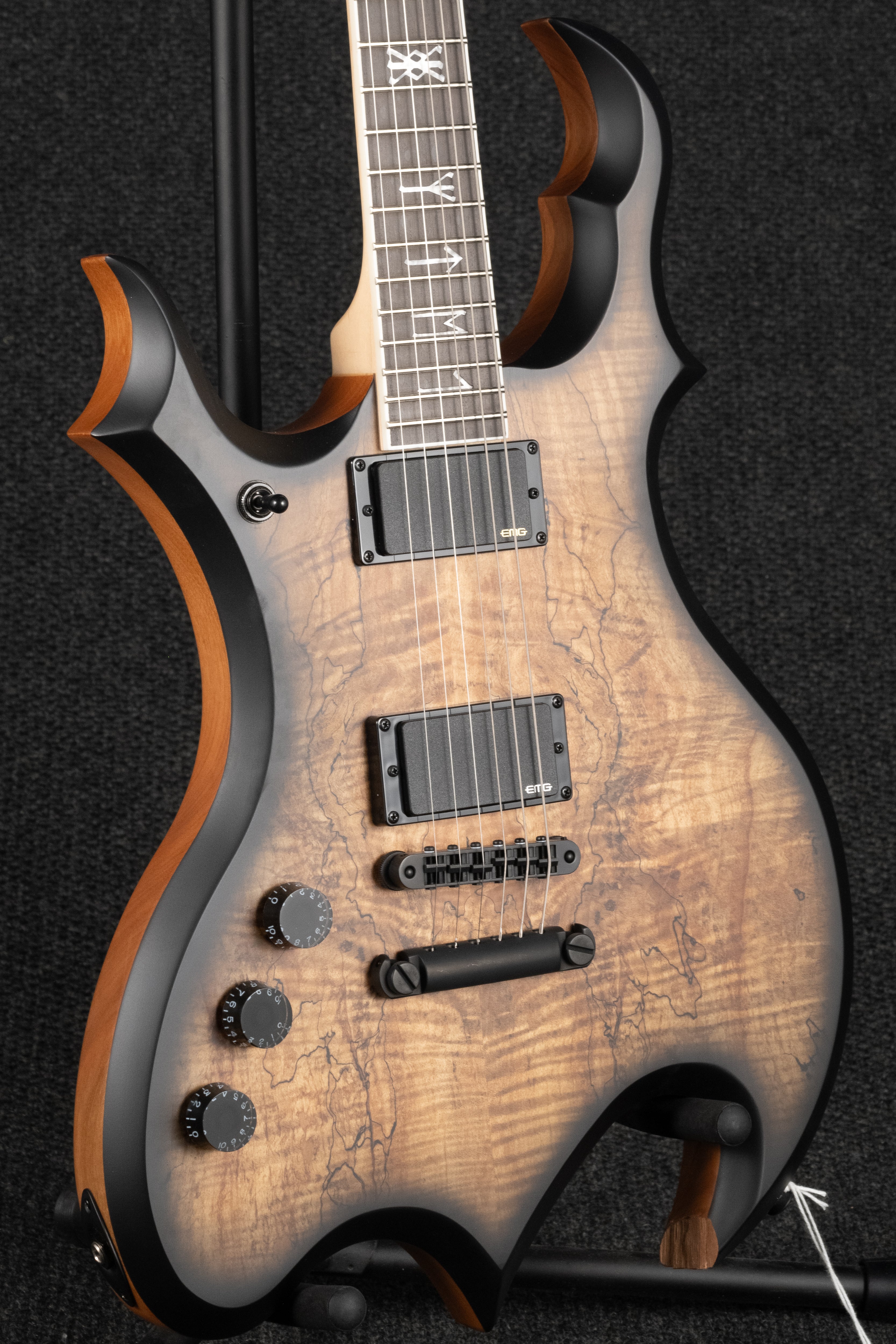 Wrathmaker LH - Spalted Maple Burst