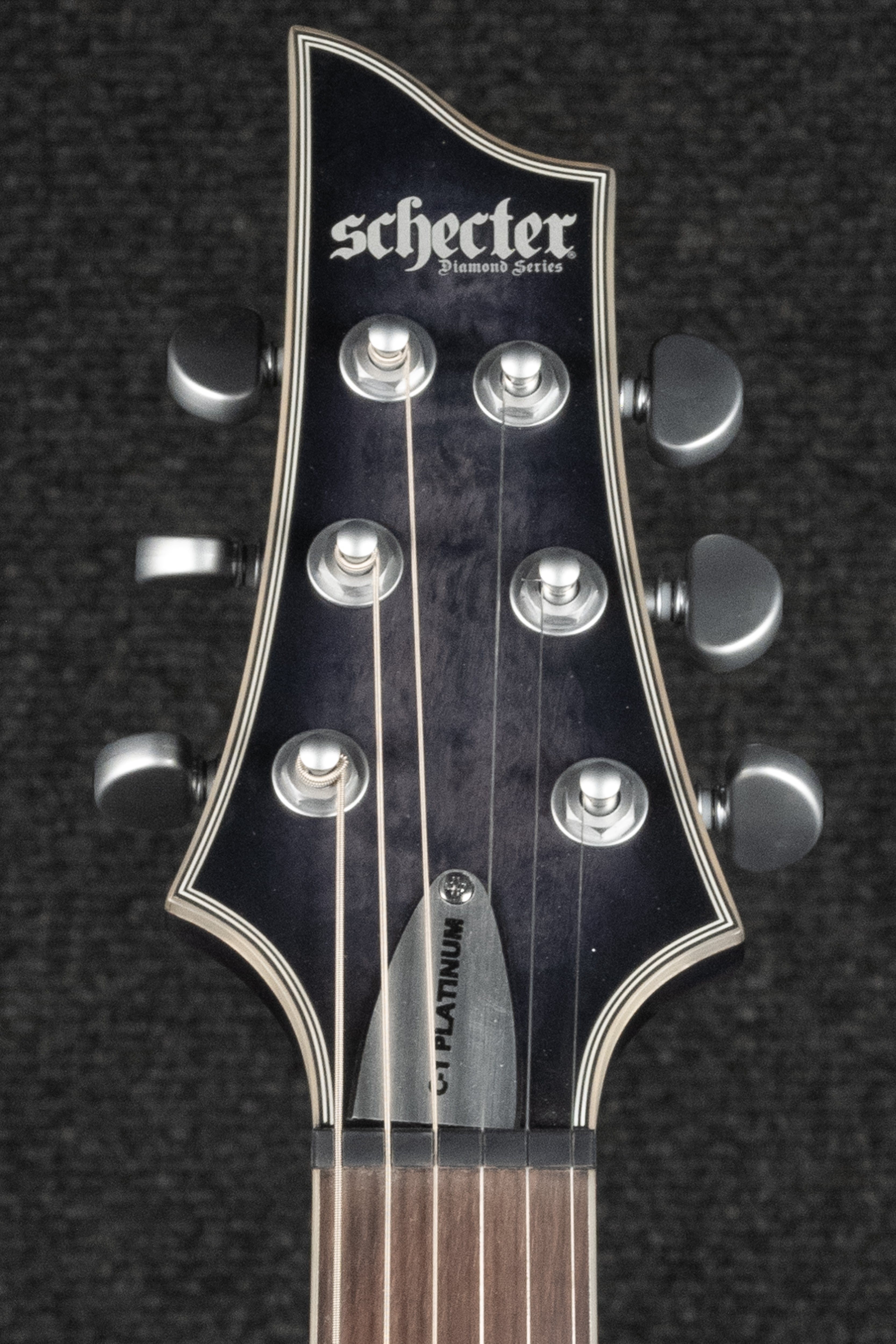 C-1 Platinum - See-Thru Black Satin