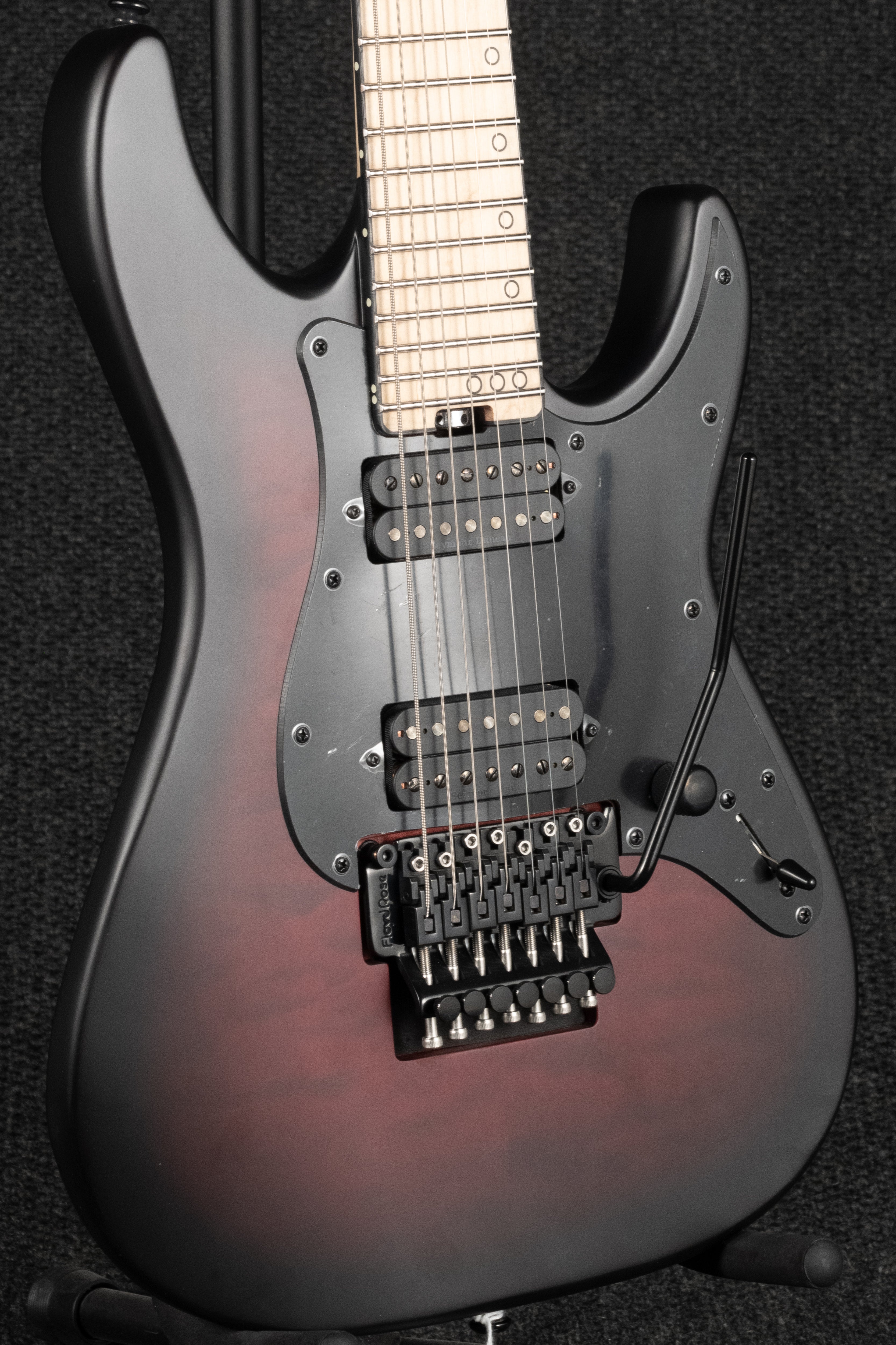 Miles Dimitri Baker-7 FR - Crimson Red Burst Satin