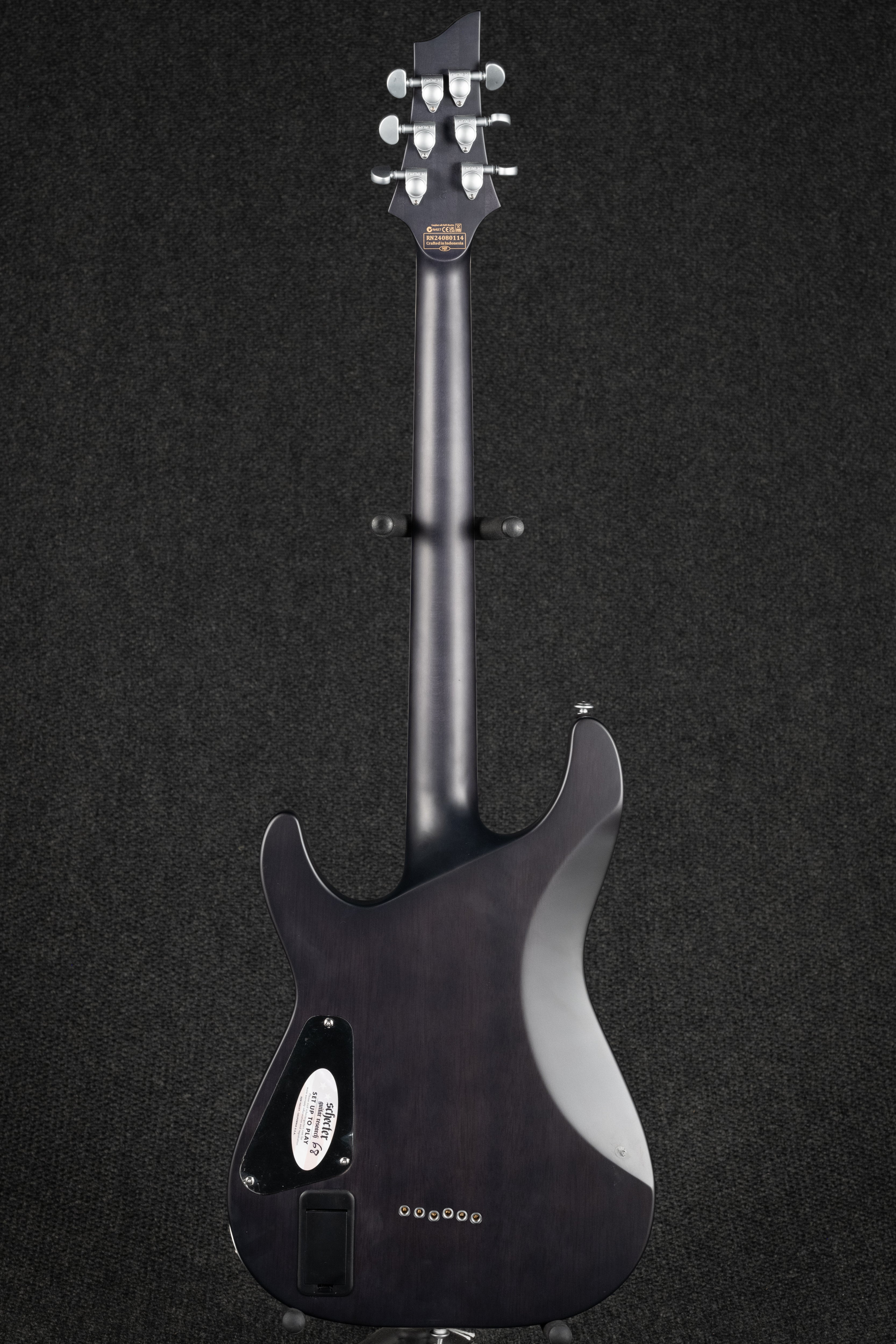 C-1 Platinum - See-Thru Black Satin