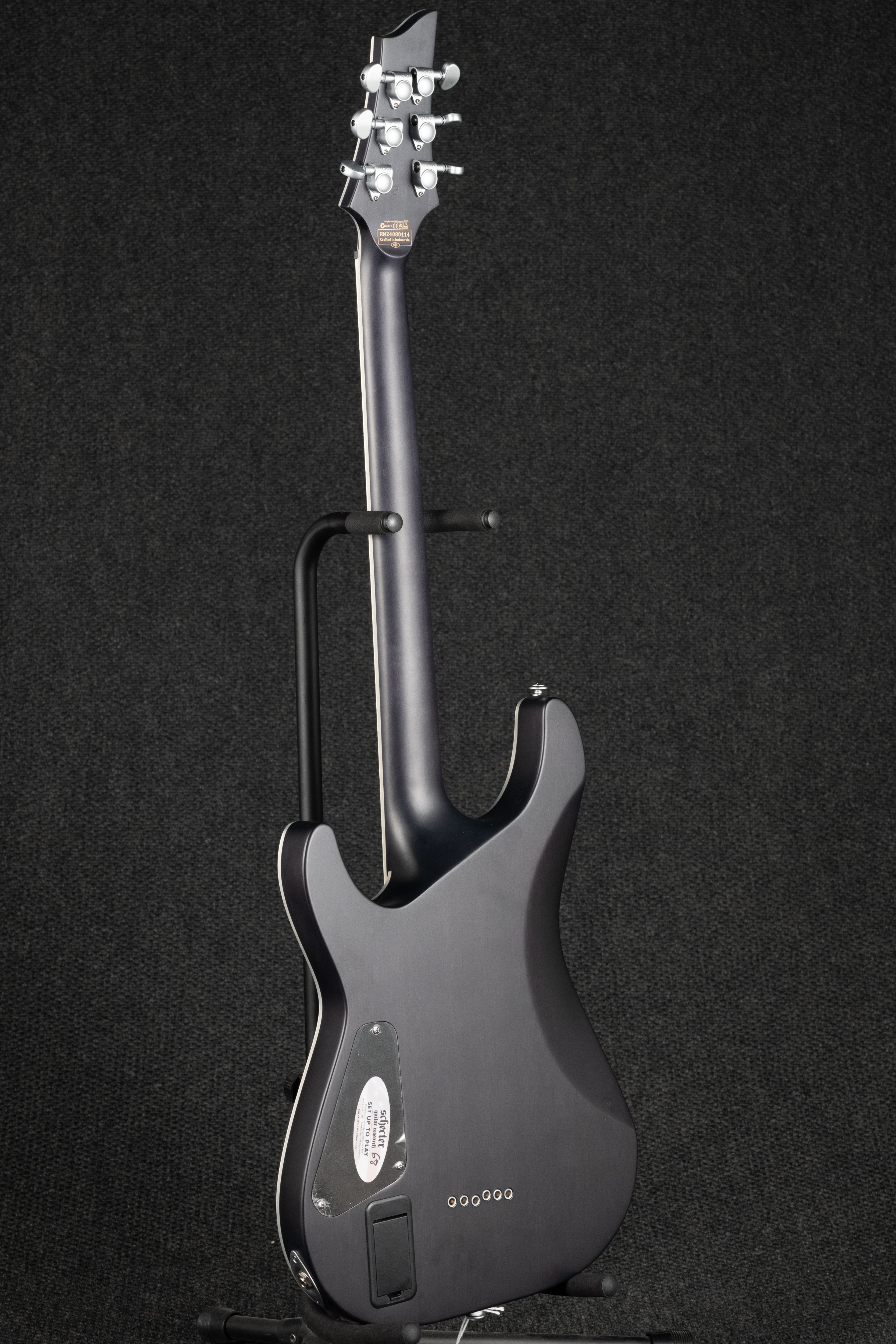 C-1 Platinum - See-Thru Black Satin