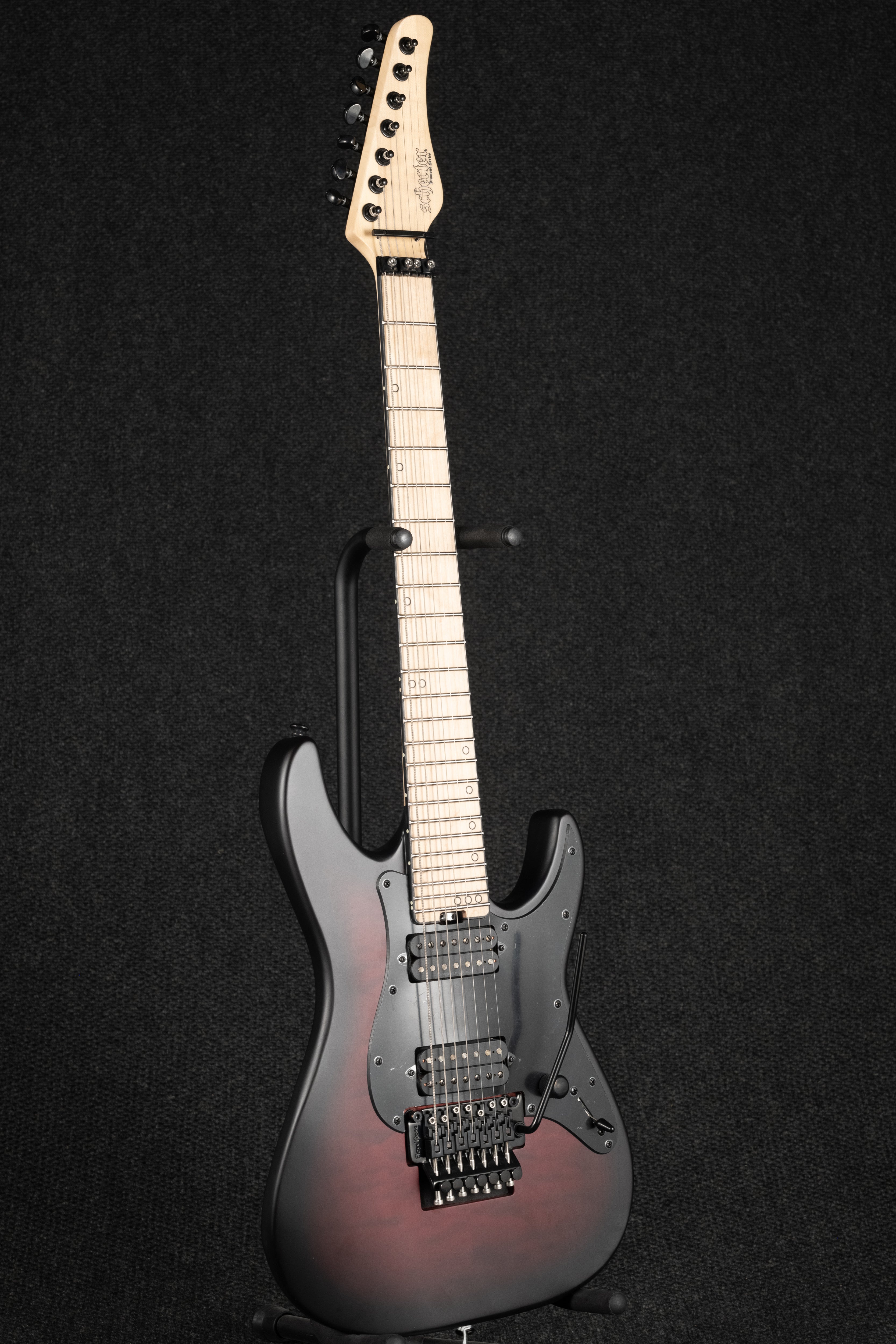 Miles Dimitri Baker-7 FR - Crimson Red Burst Satin