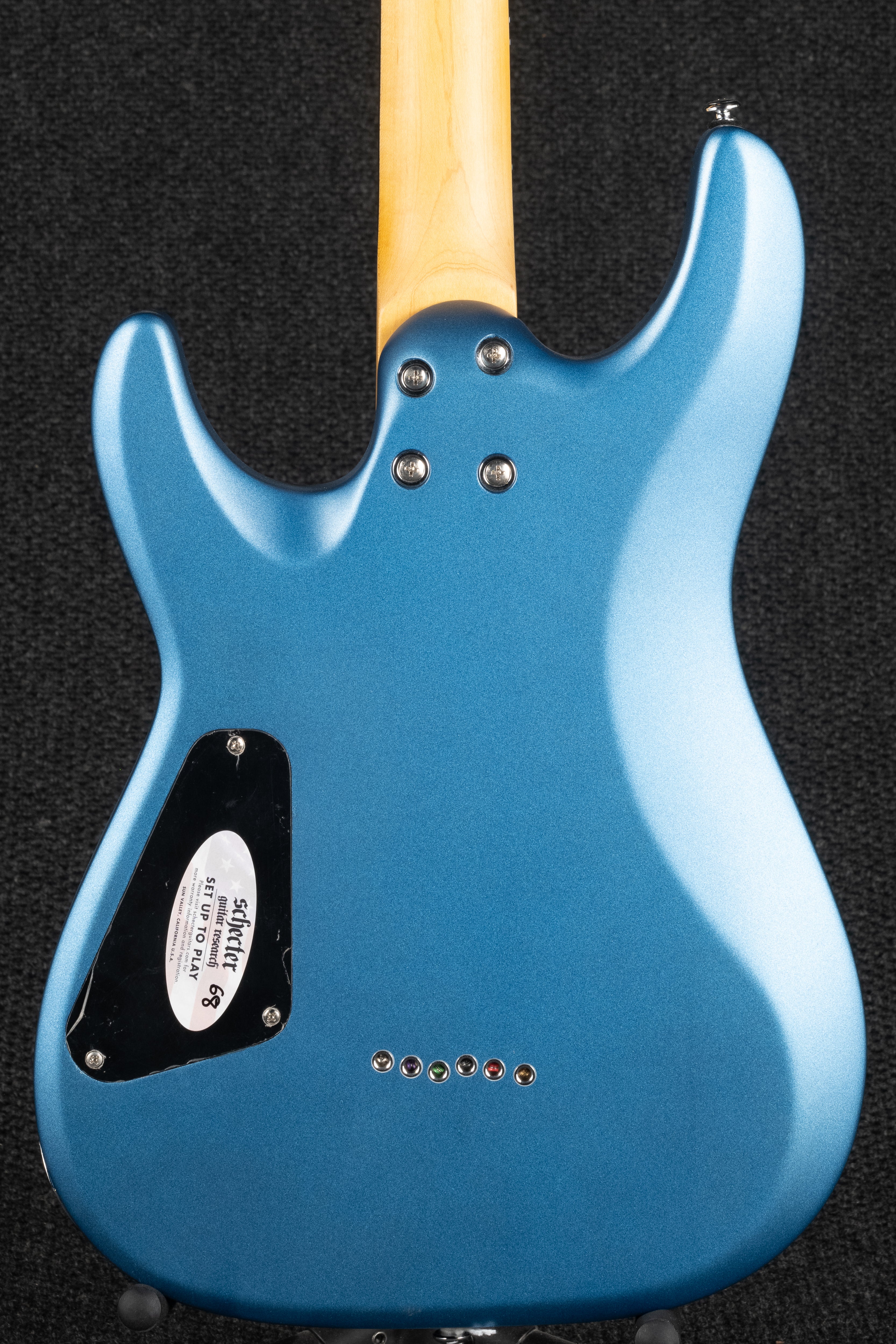 Schecter C-6 Deluxe Light Metallic Blue
