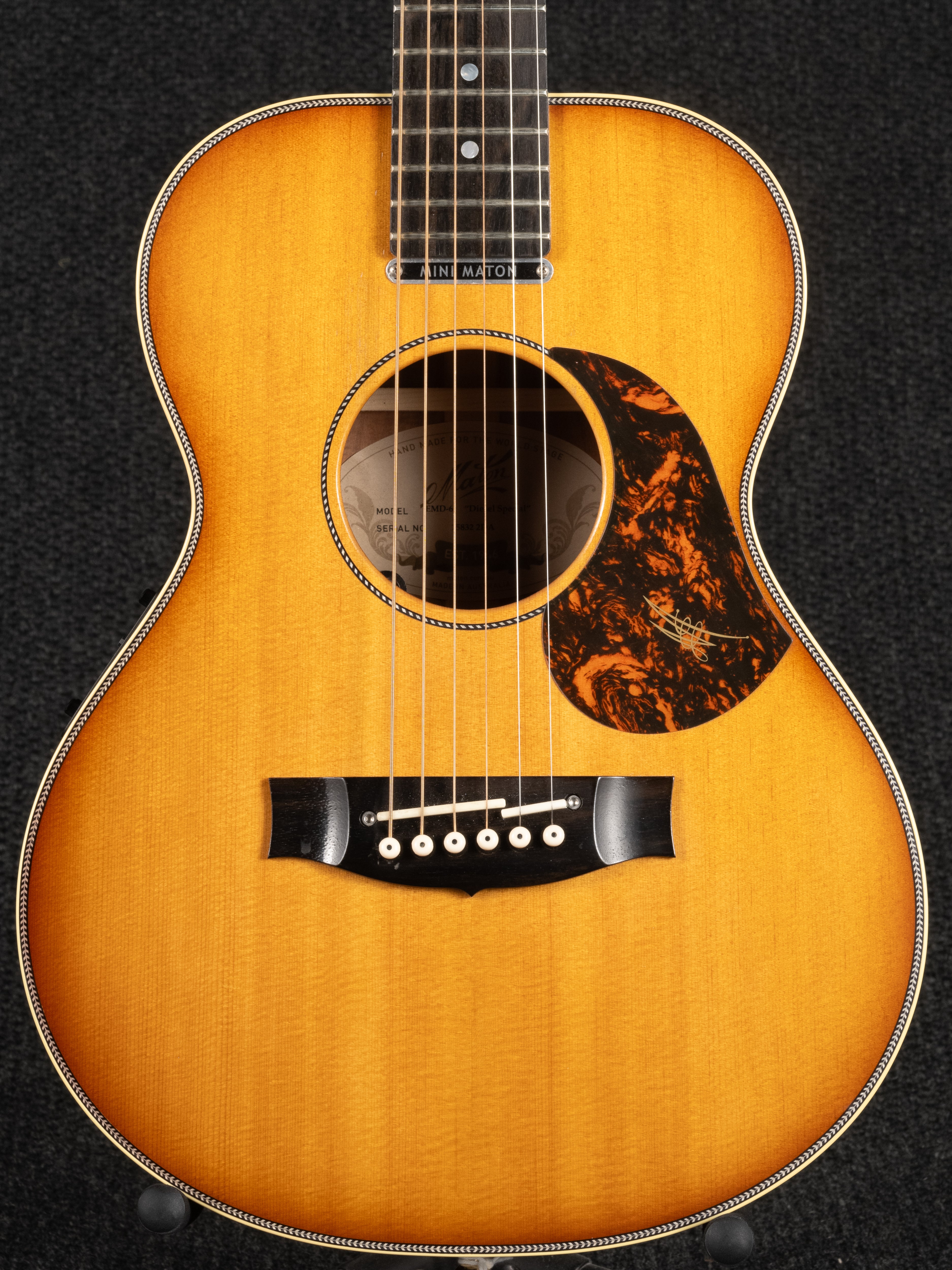 EMD-6 Mini Maton "Diesel Special" Acoustic Guitar - Natural