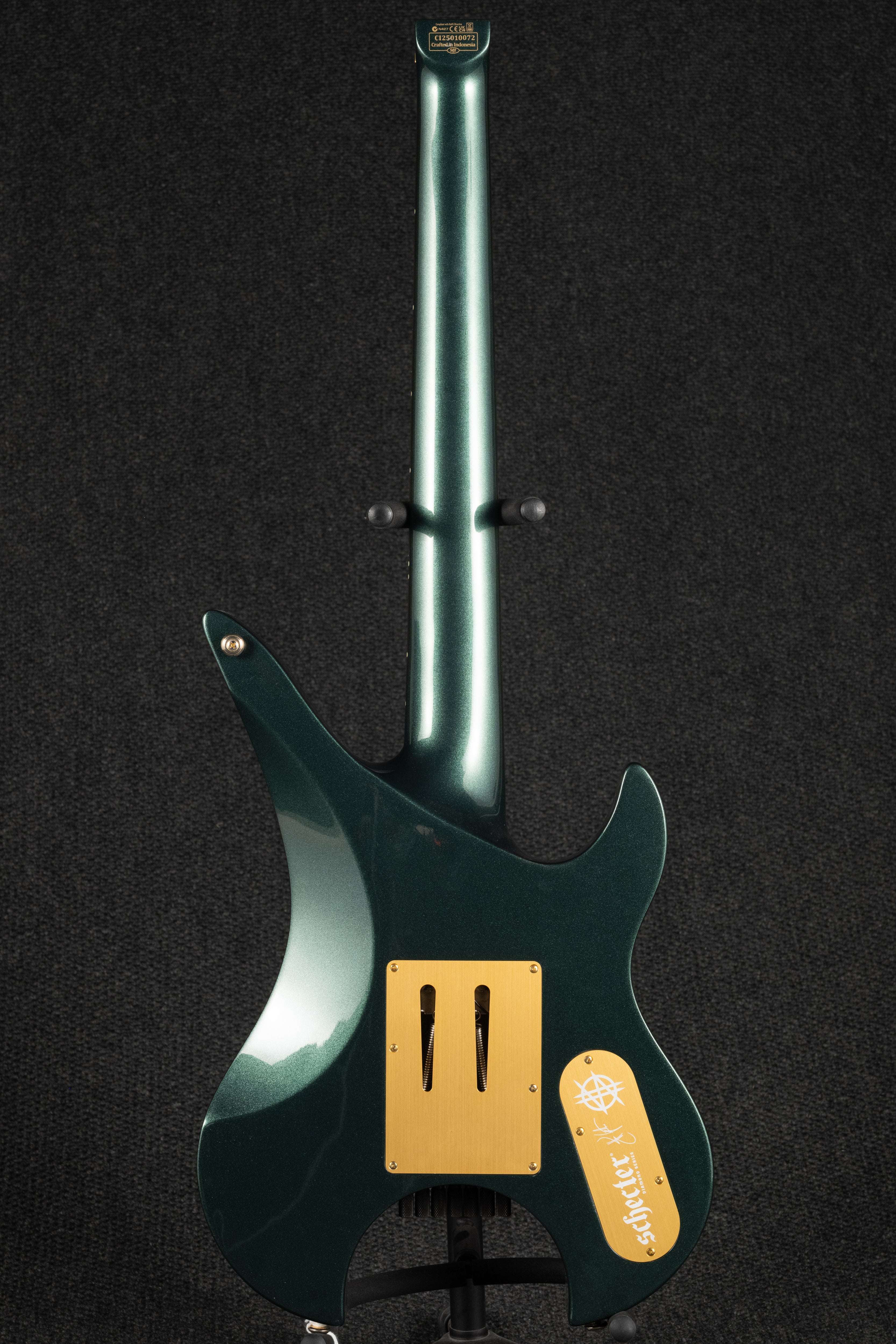 Schecter Synyster Gates CST-7 TR Headless LH - Oak Green Metallic