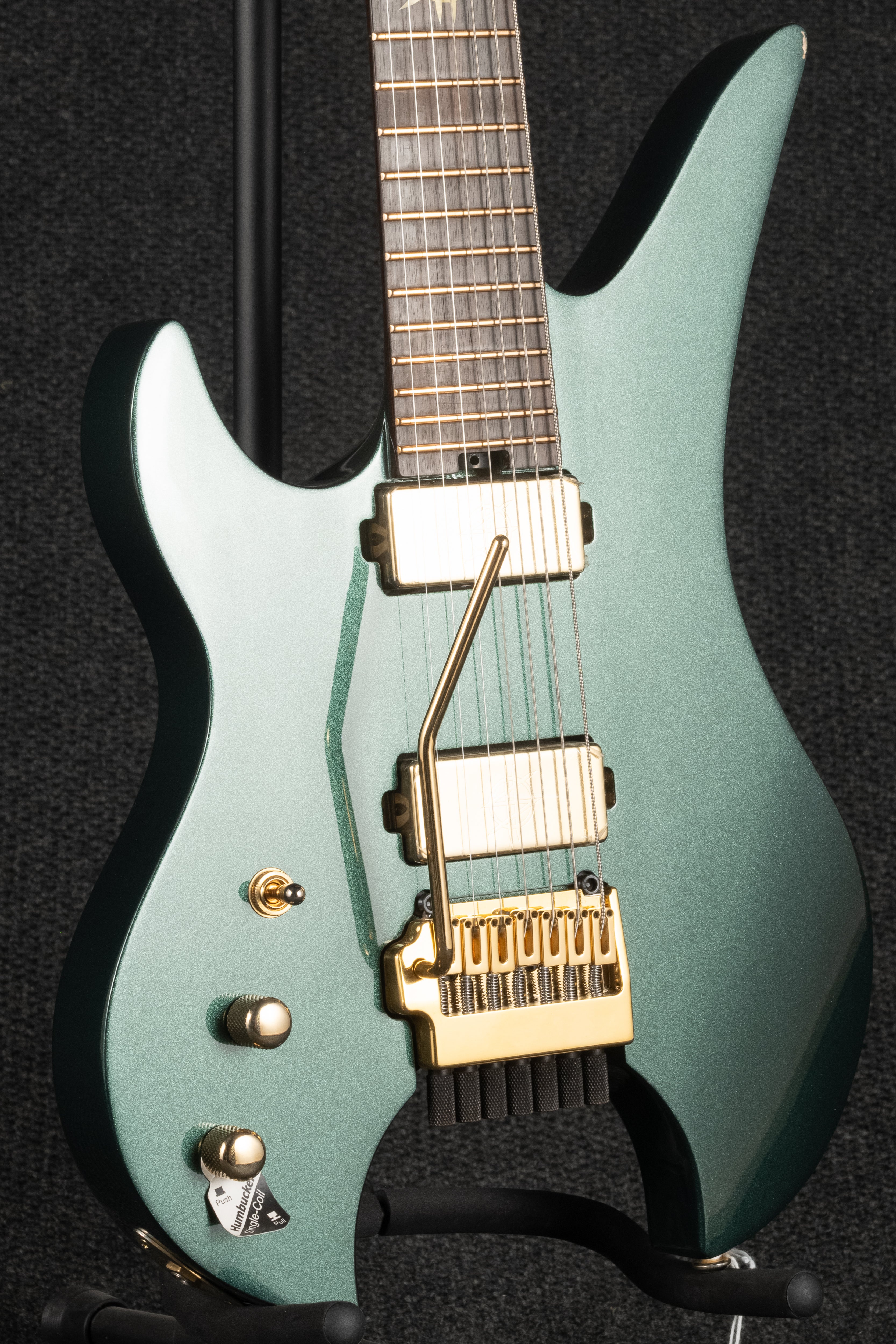 Schecter Synyster Gates CST-7 TR Headless LH - Oak Green Metallic