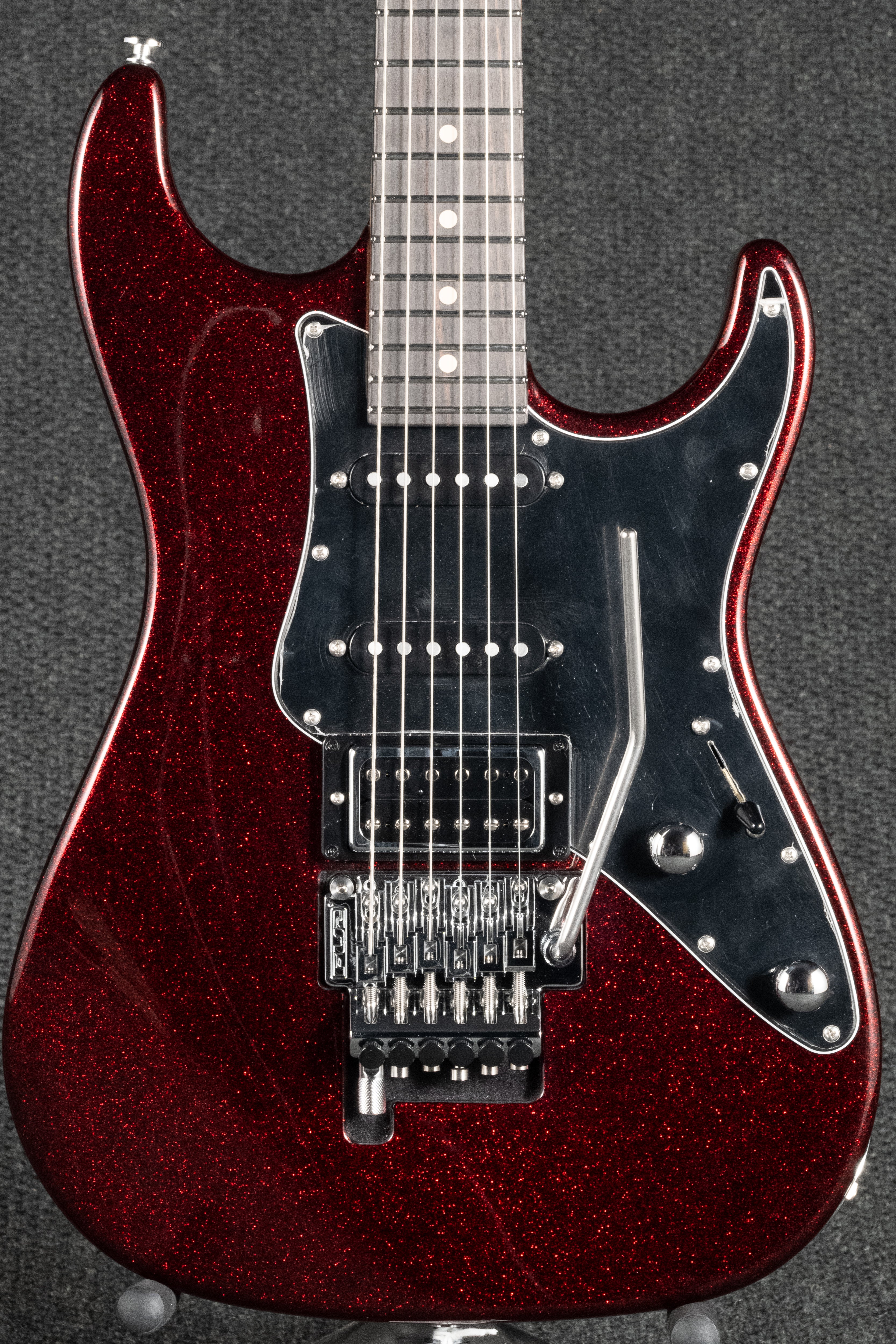 Pete Thorn Custom HSS - Red Sparkle