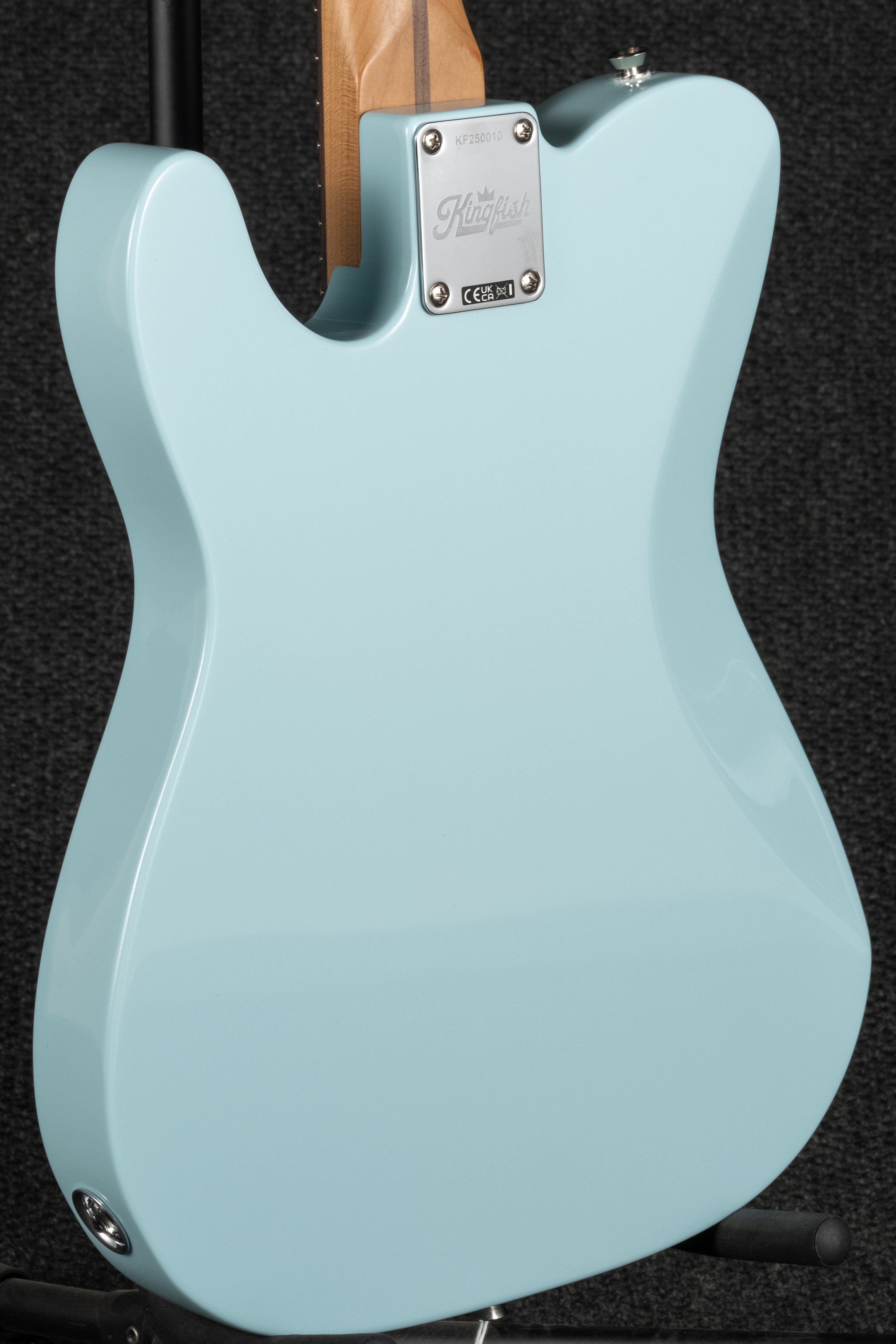 Kingfish Delta Day Tele Deluxe - Daphne Blue