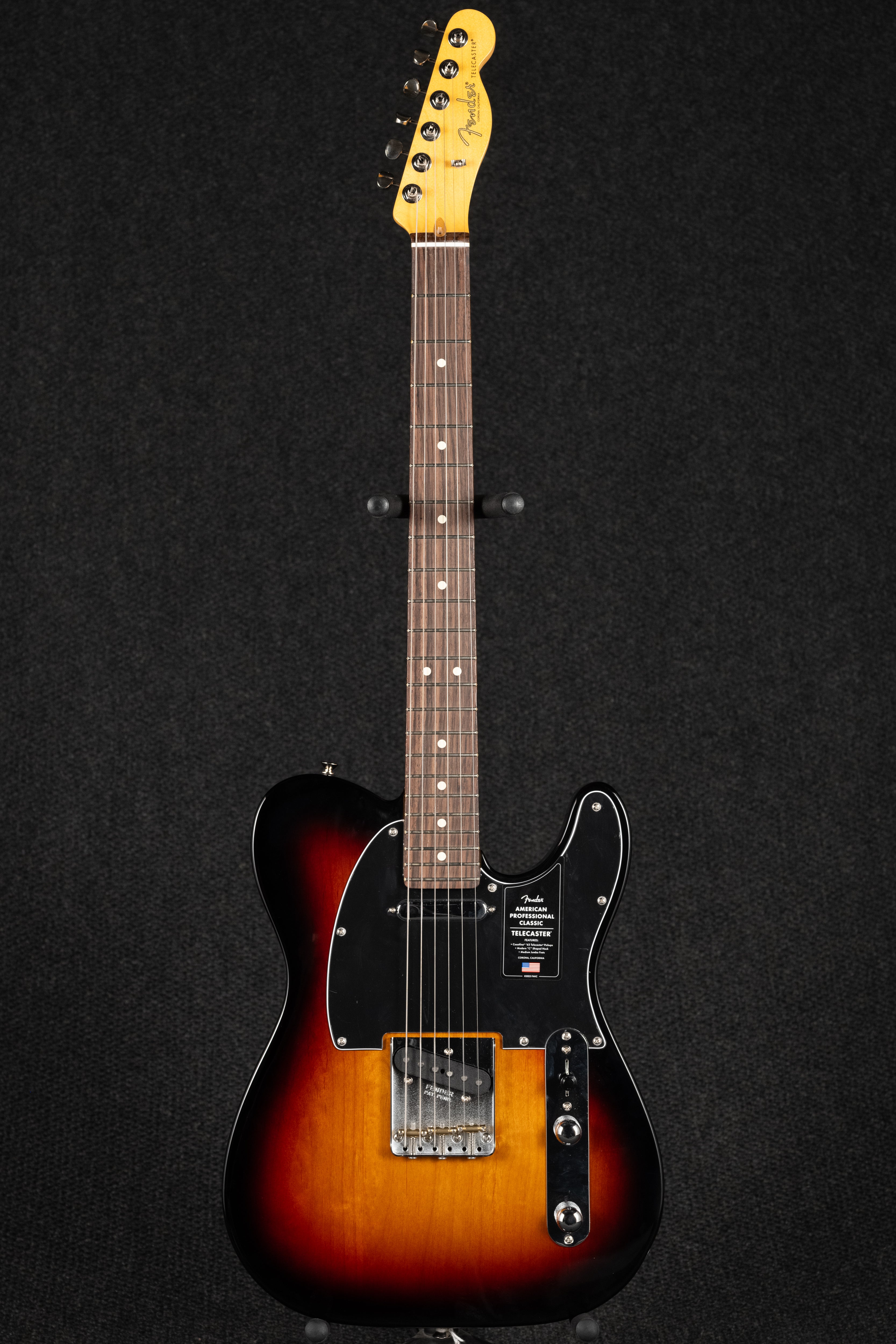 American Pro Classic Telecaster - 3 Tone Sunburst