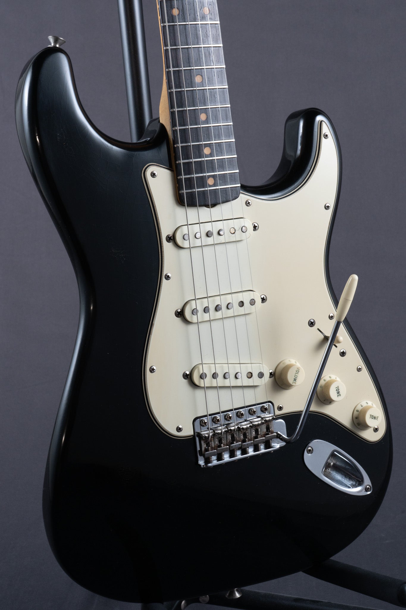 1960 Stratocaster Refin - Black