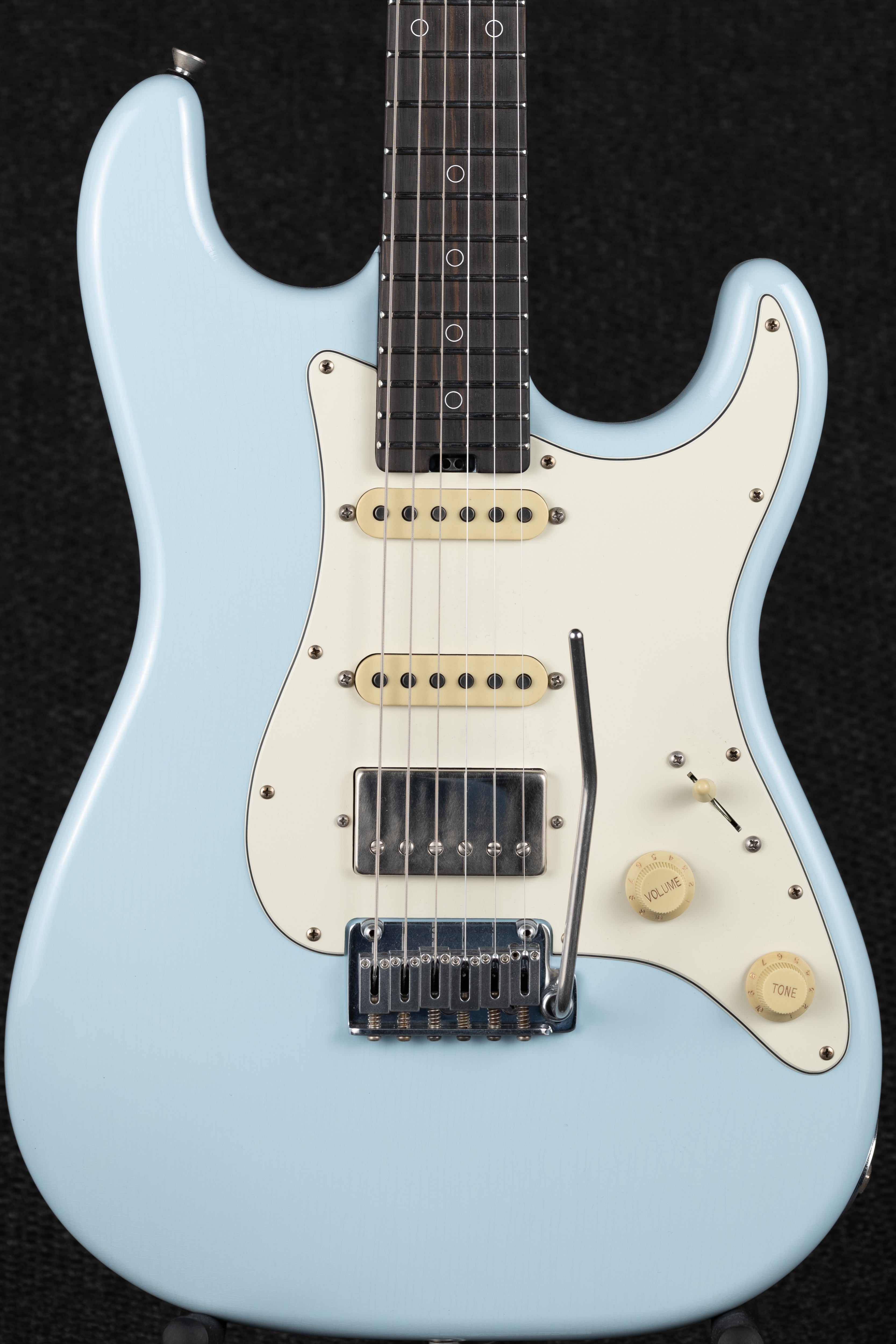 USA Signature Nick Johnston Nitro Finish Electric Guitar Wembly - Atomic Frost