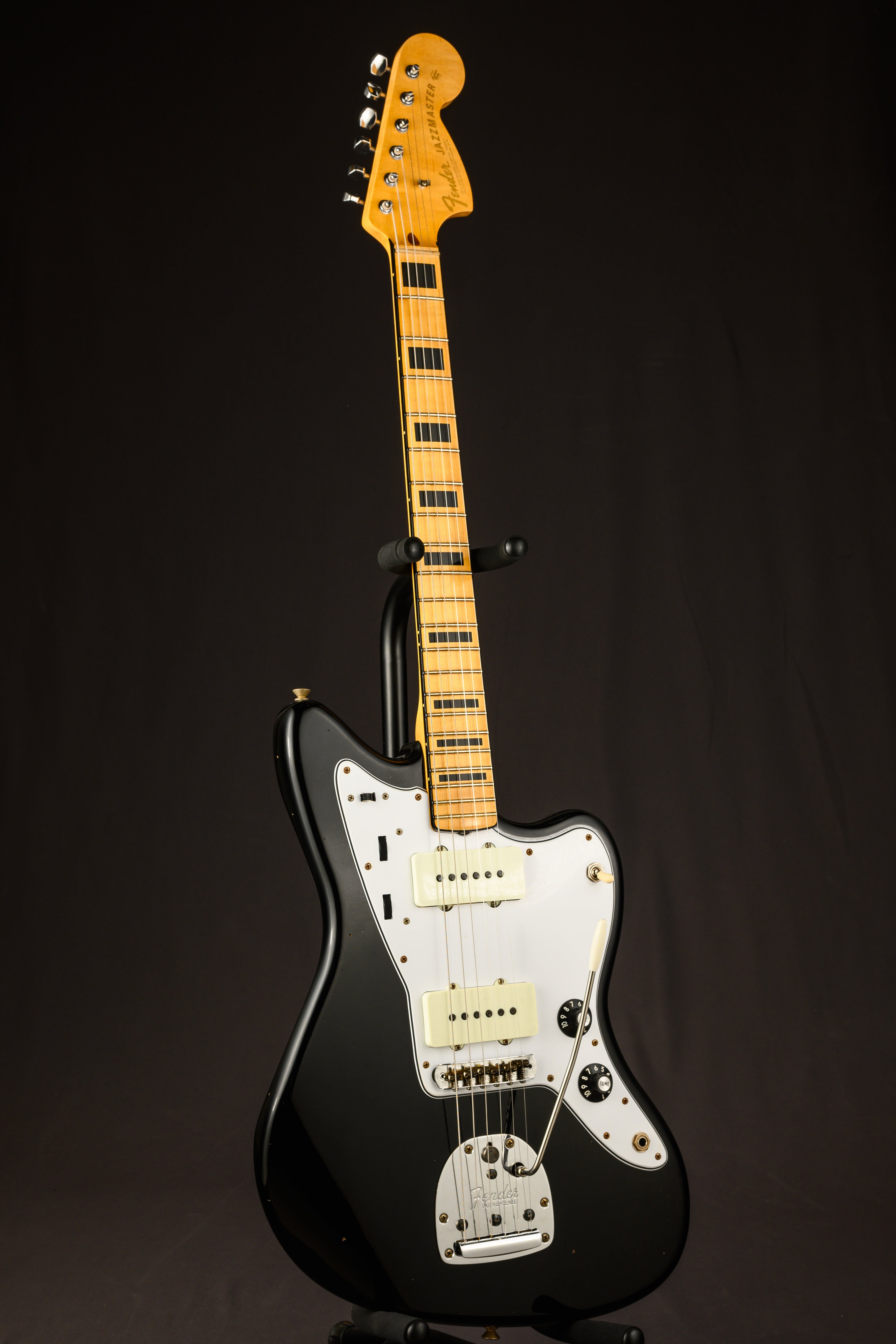 '70 Jazzmaster "Chicago Special" Journeyman Relic Aged - Black with 3-Ply White Pickguard