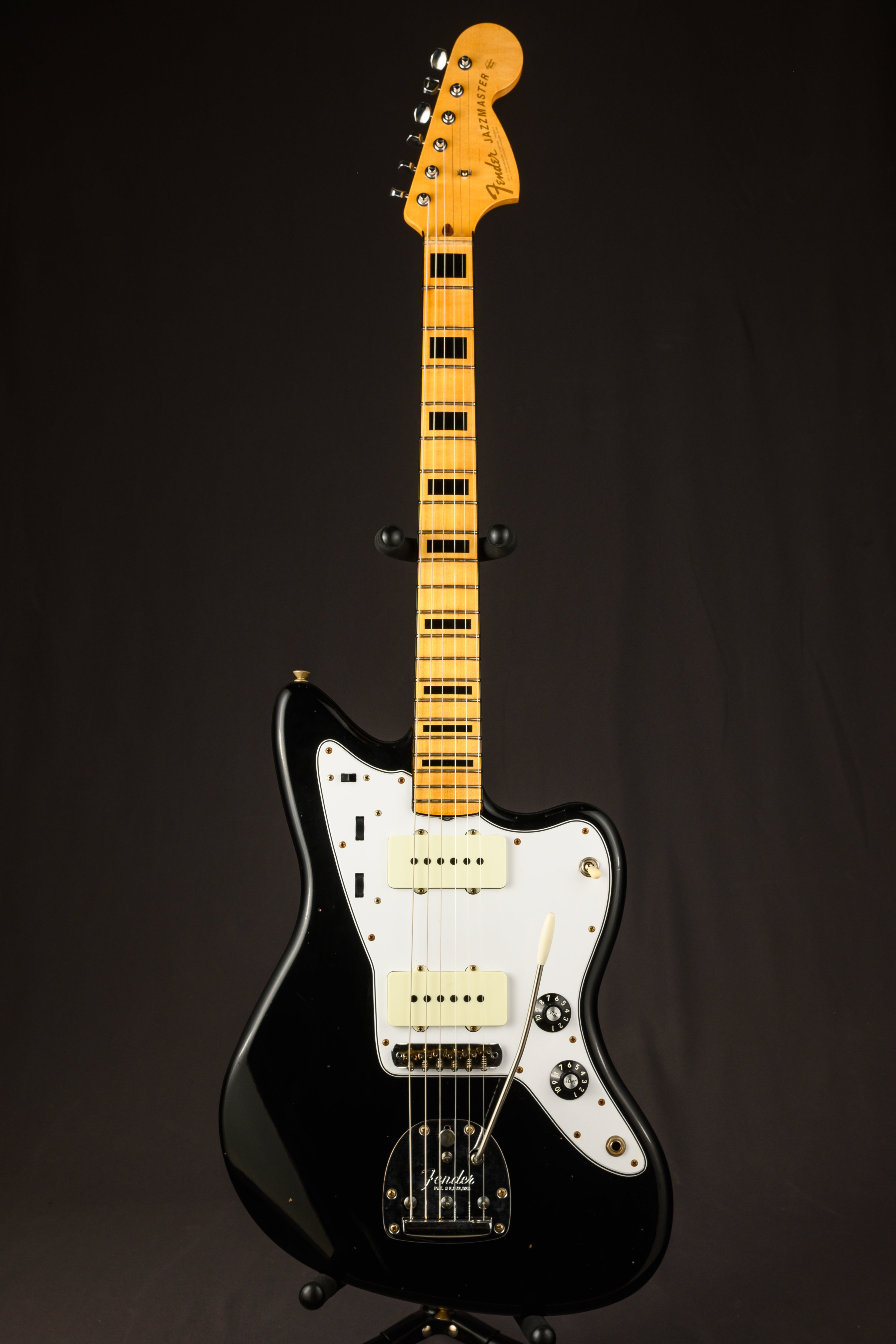 '70 Jazzmaster "Chicago Special" Journeyman Relic Aged - Black with 3-Ply White Pickguard