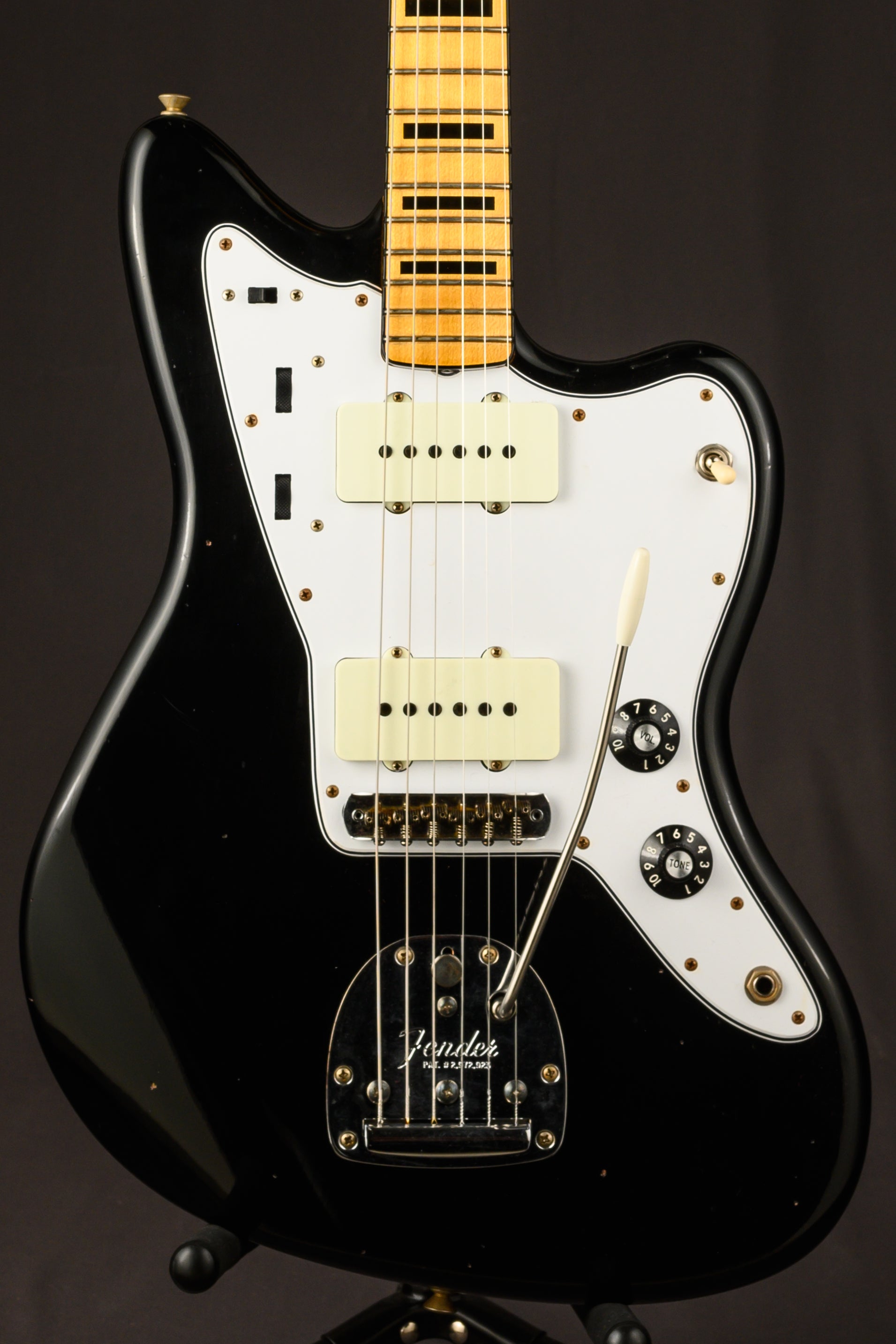 '70 Jazzmaster "Chicago Special" Journeyman Relic Aged - Black with 3-Ply White Pickguard