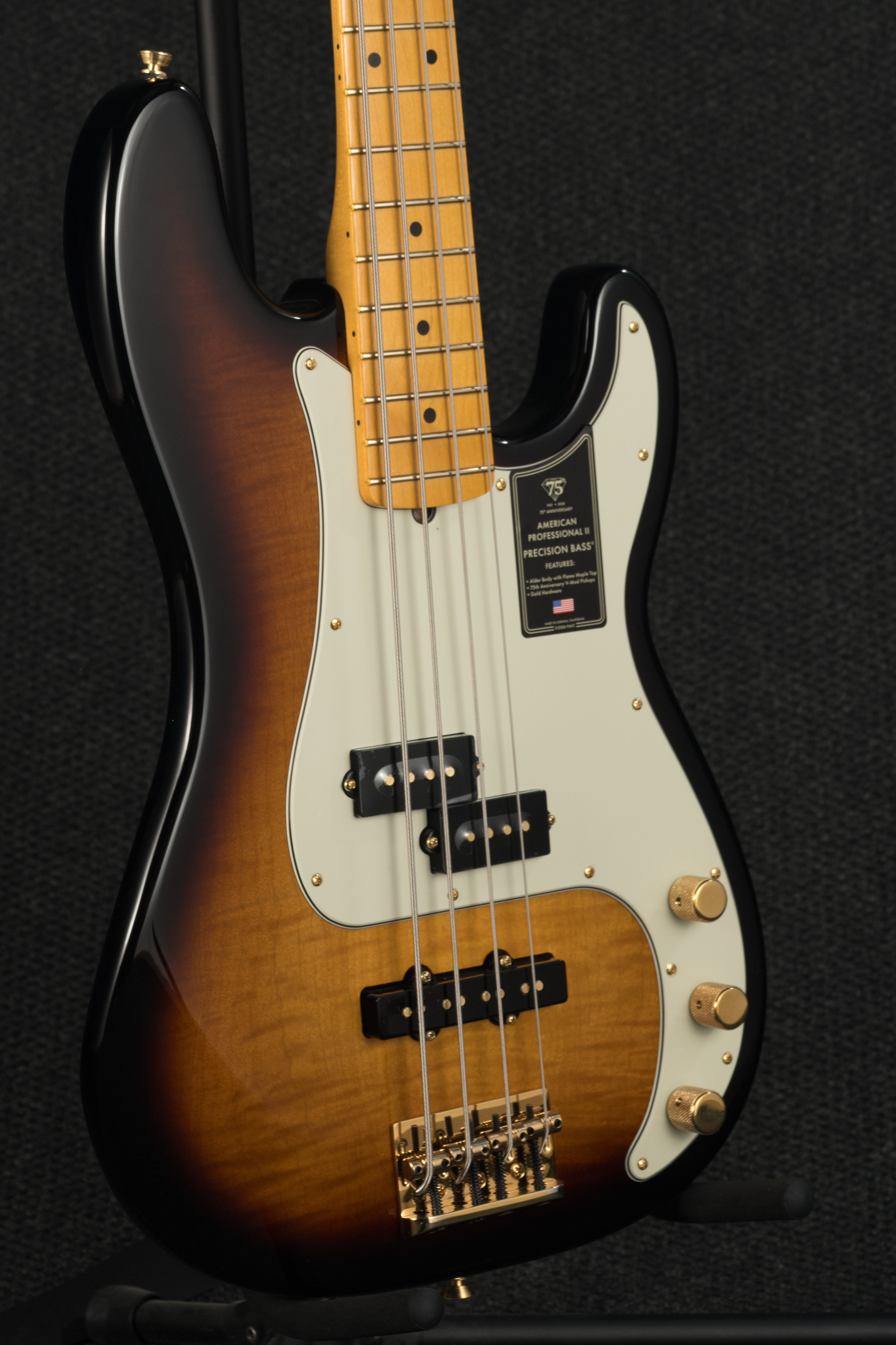 75th Anniversary American Professional II Precision Bass Sunburst