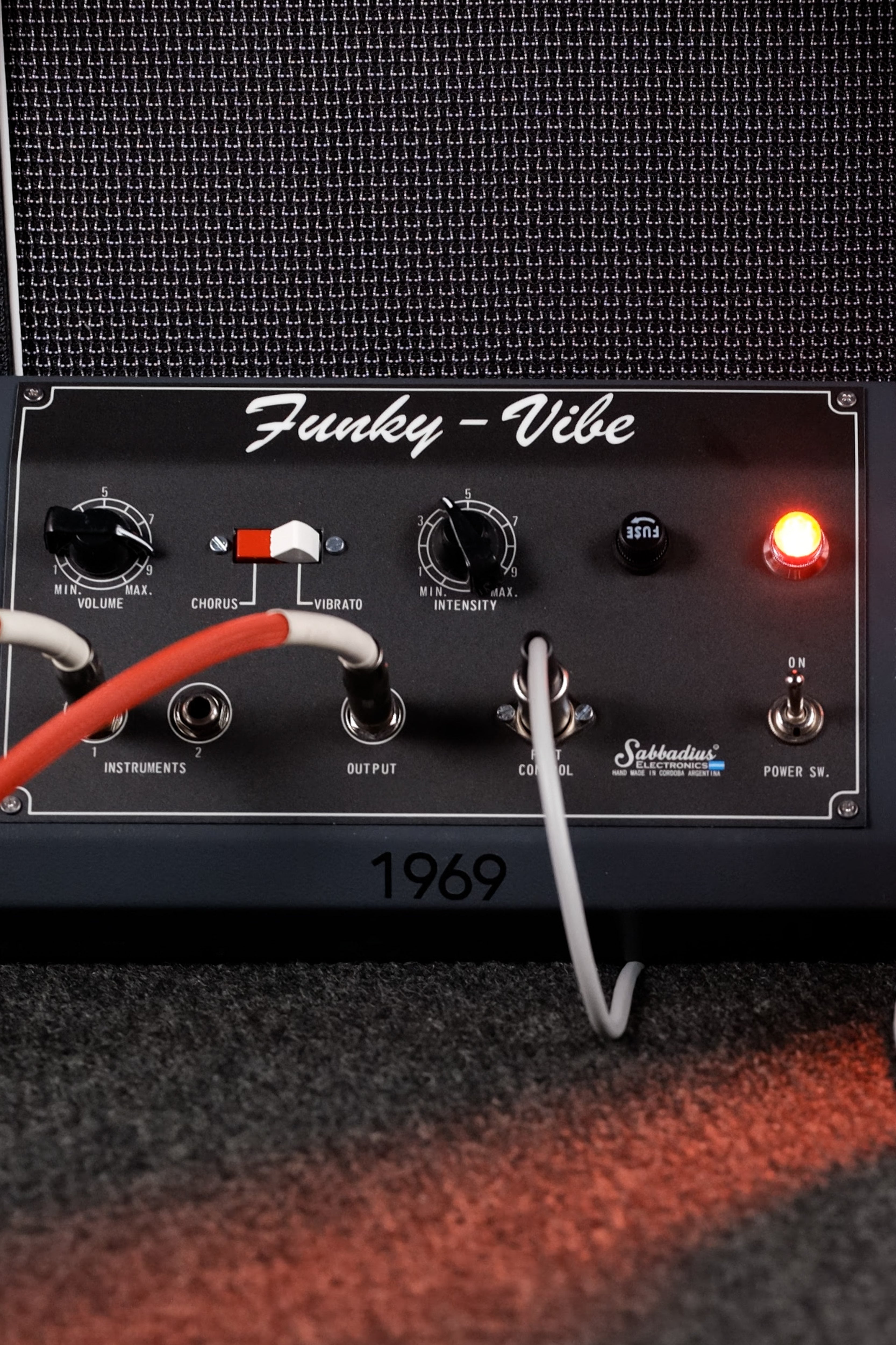 ギター SABADIUS Funky Vibe Sabbadius 1969 Funky Vibe Real Size
