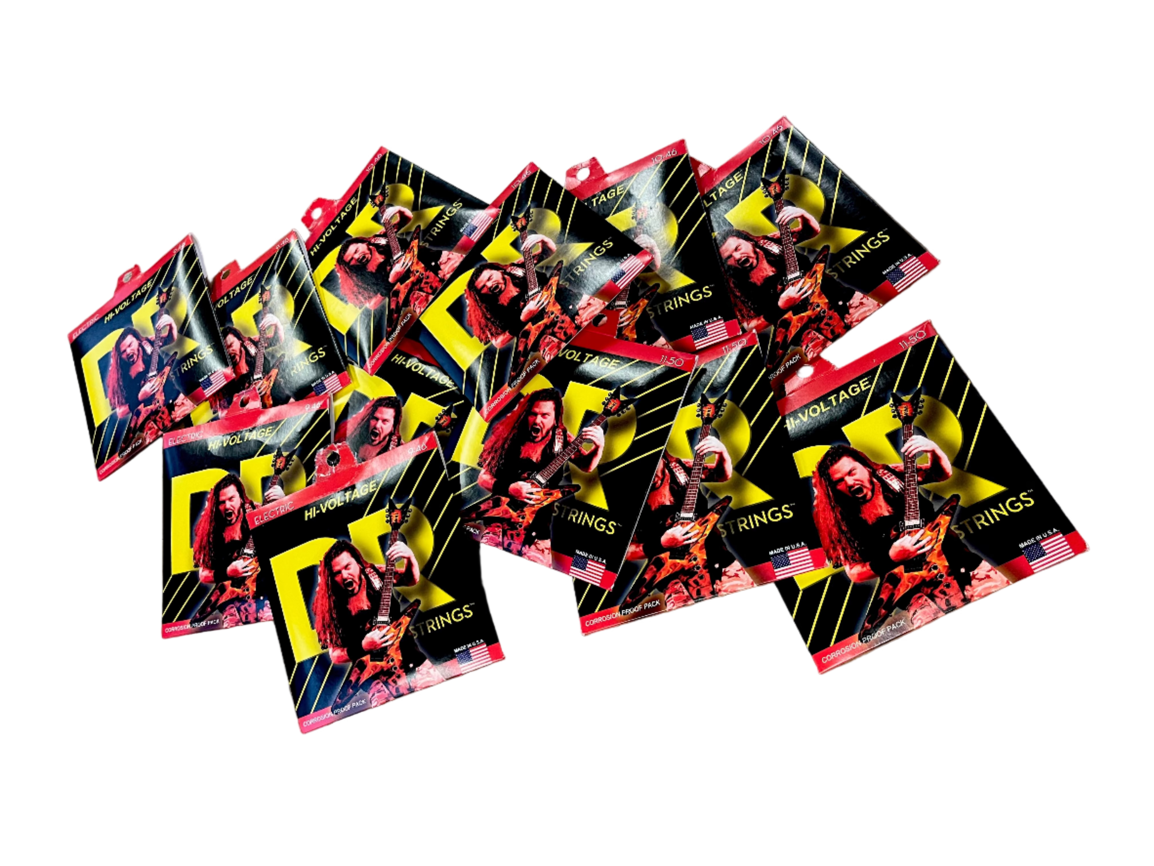 Hi-Voltage Electric Guitar Strings