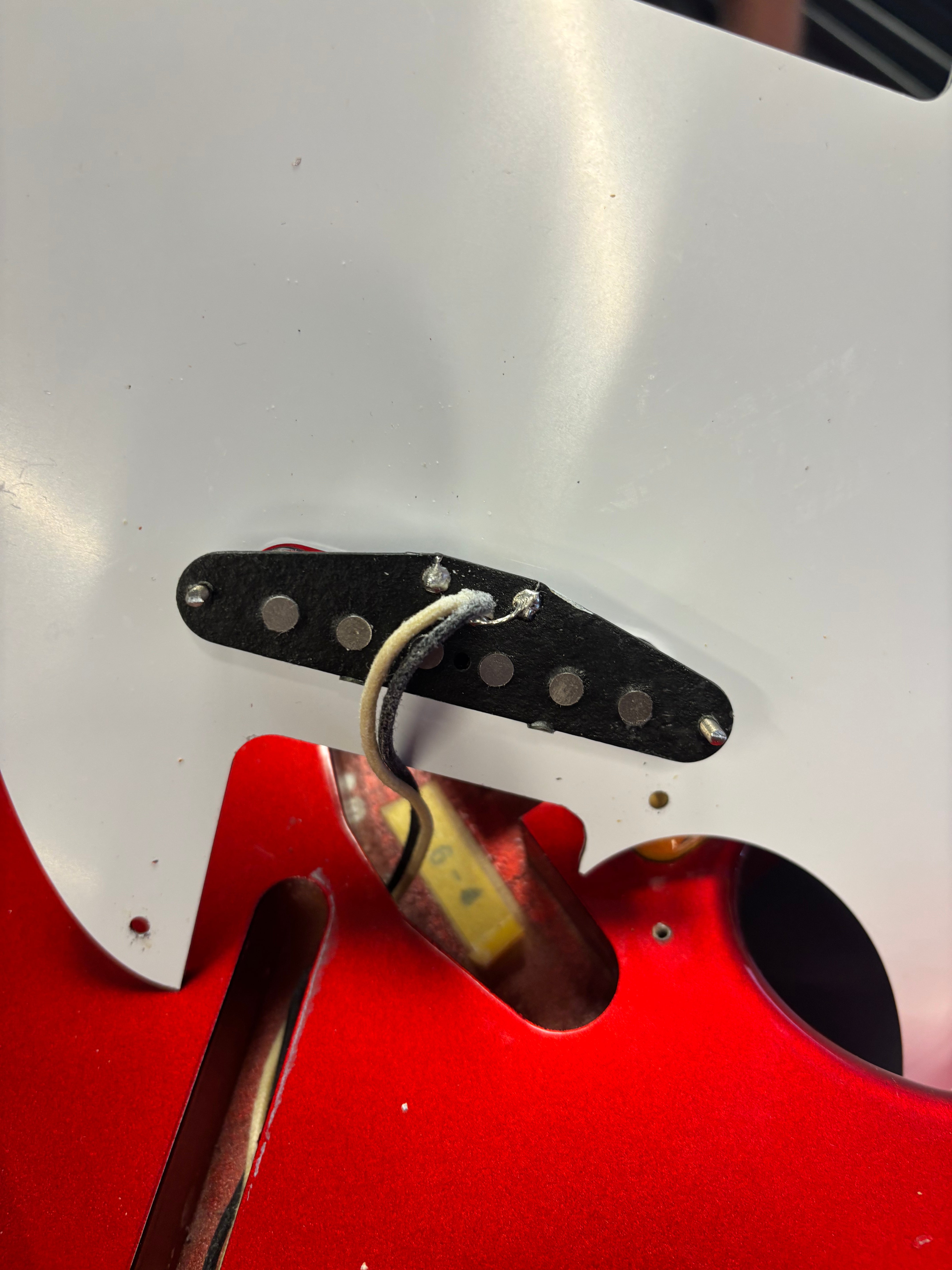 Shop Built Partscaster -  Red