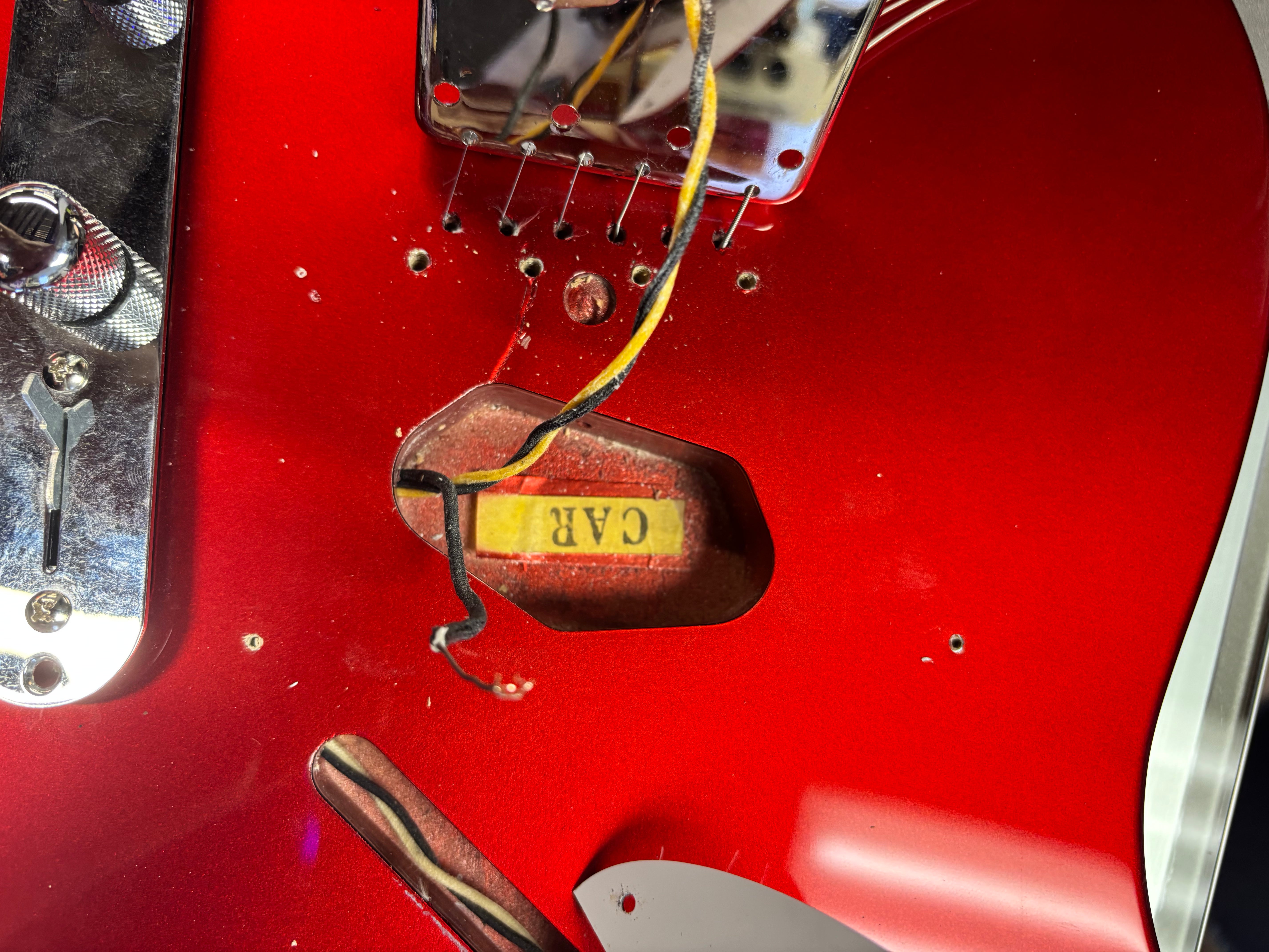 Shop Built Partscaster -  Red