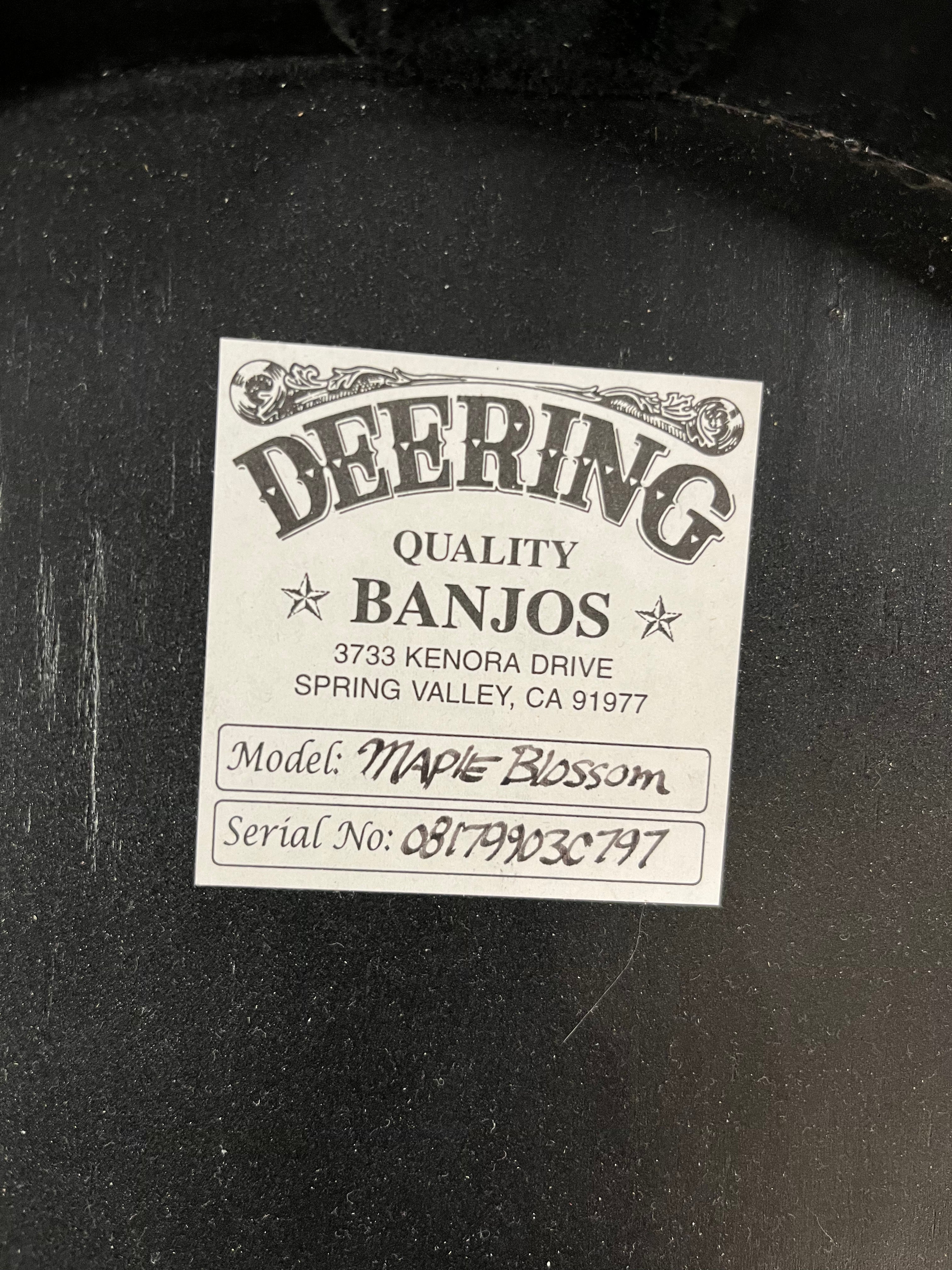 Maple Blossom Banjo