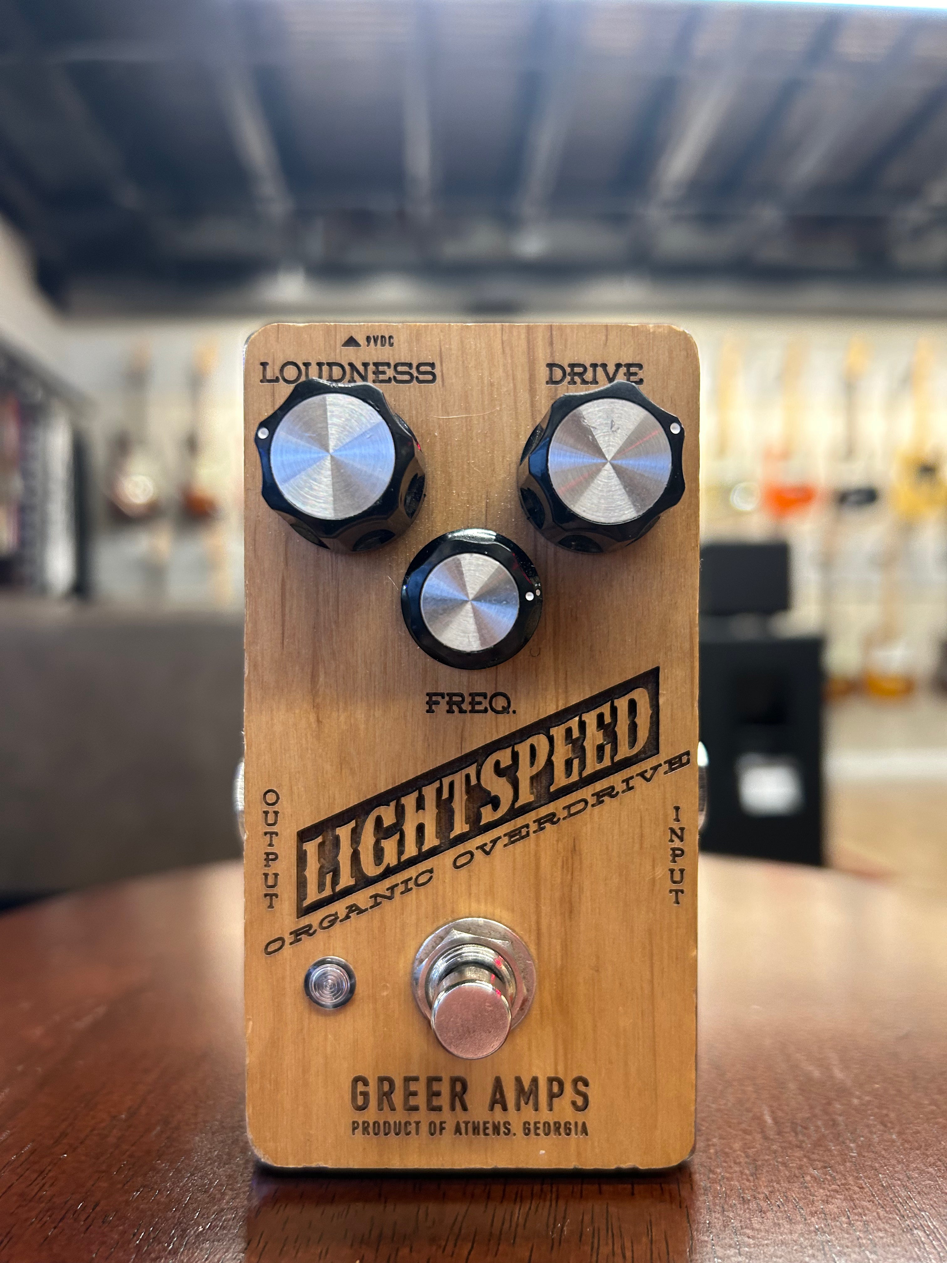 Lightspeed Organic Overdrive Ltd. Ed. Wood Top