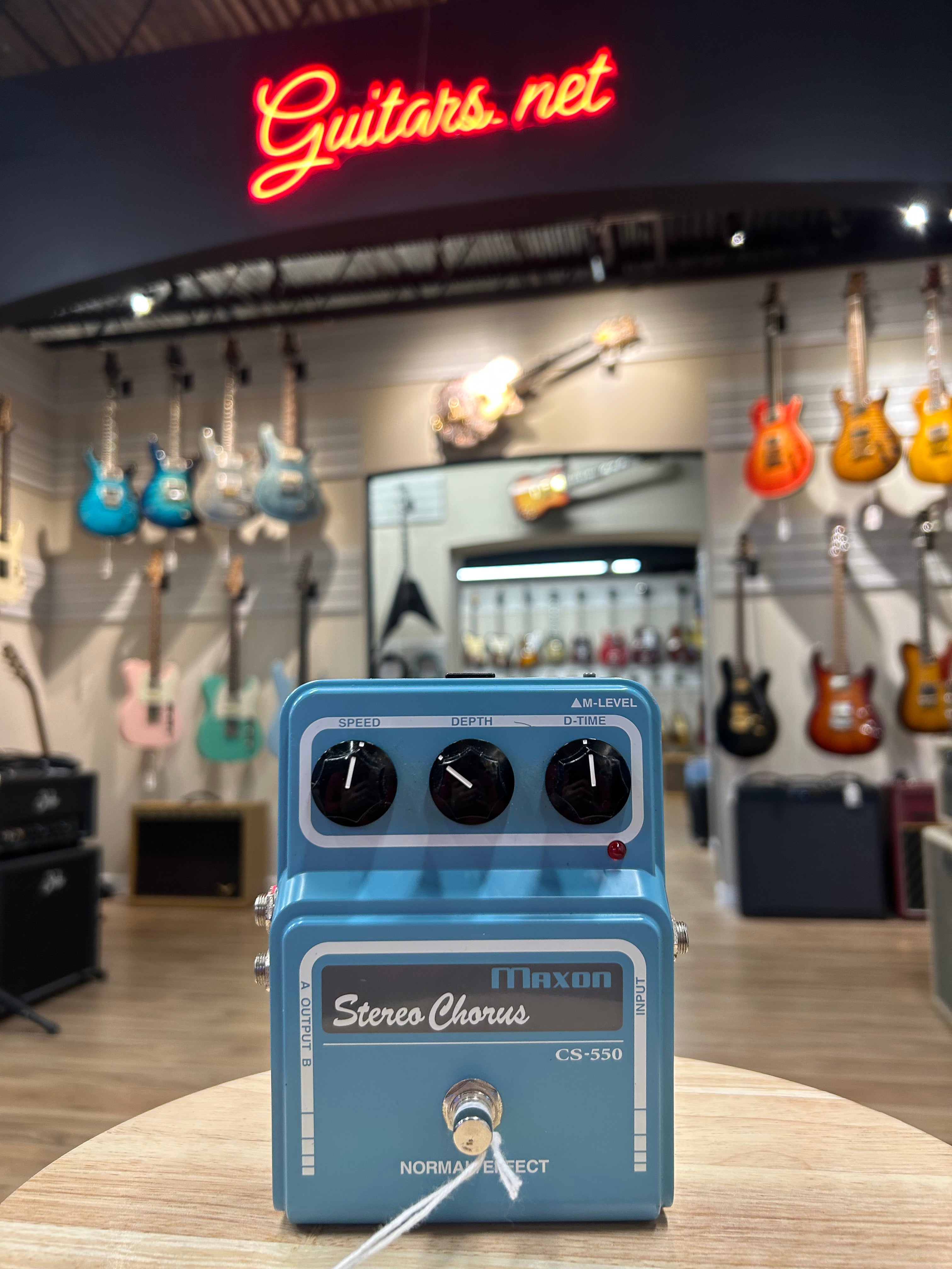 Maxon CS-550 Stereo Chorus Pedal the of - UK Reverb CS－550
