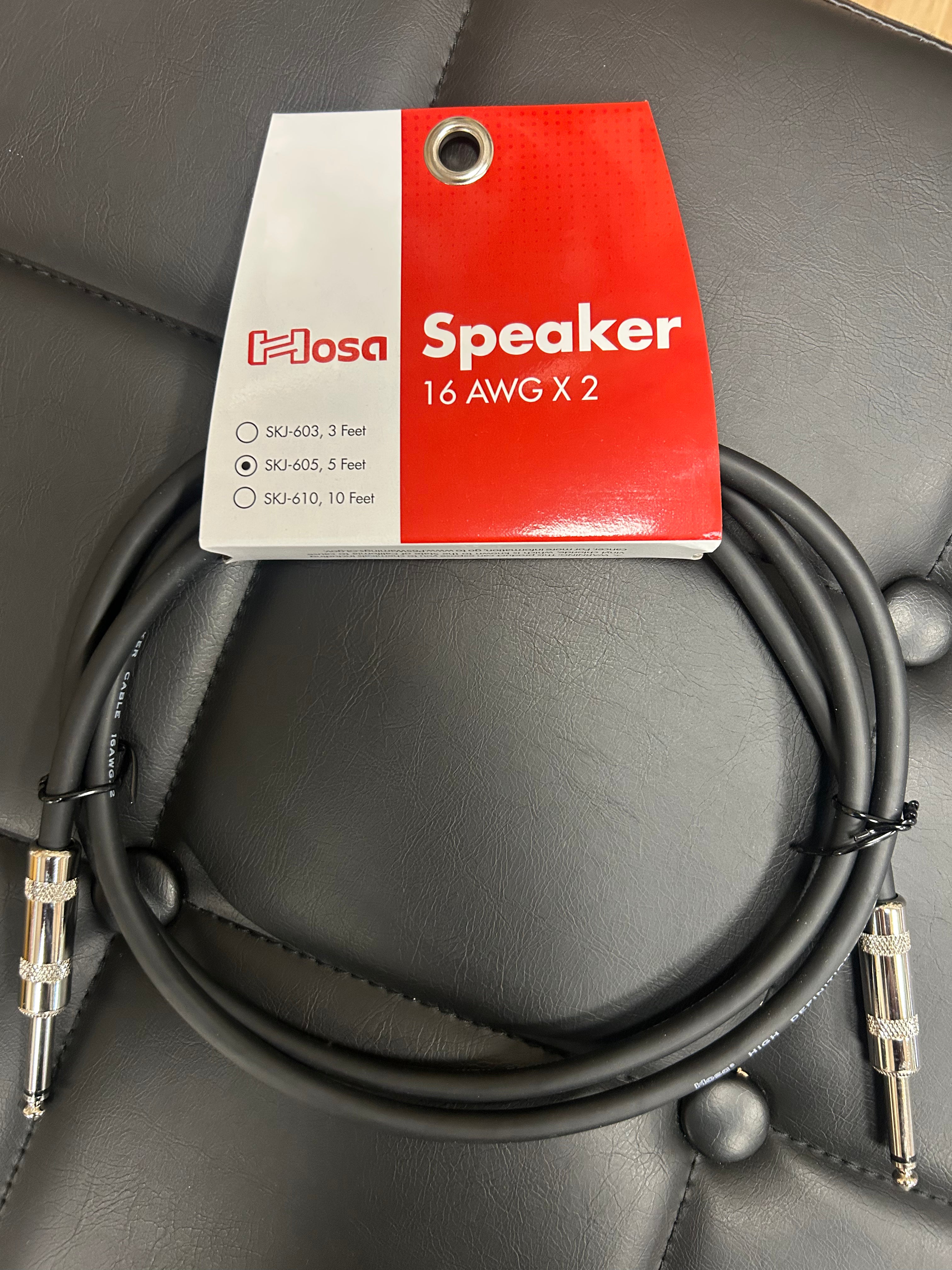 SKJ-605 16 AWG 5 ft Speaker Cable