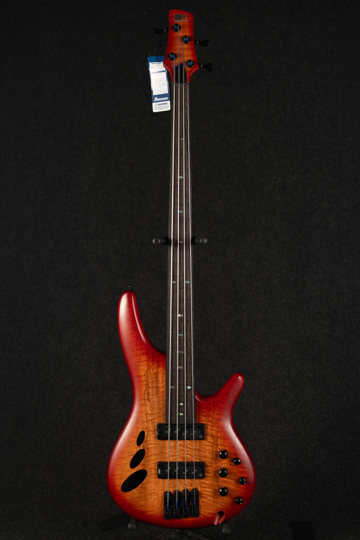 SRD900 Semi-Hollow Fretless - Brown Topaz Burst