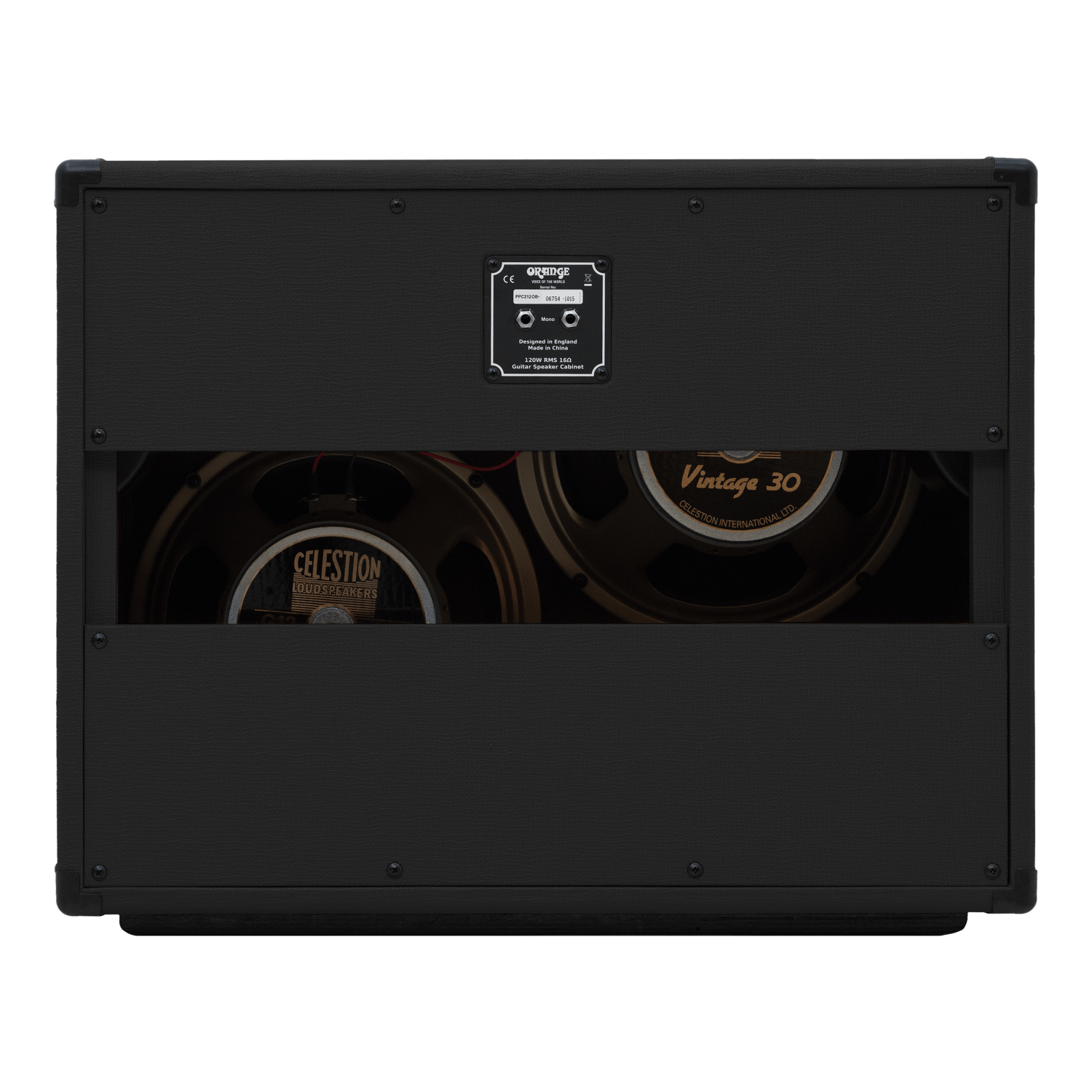 PPC212OB 2x12 Open-Back Cabinet - Black
