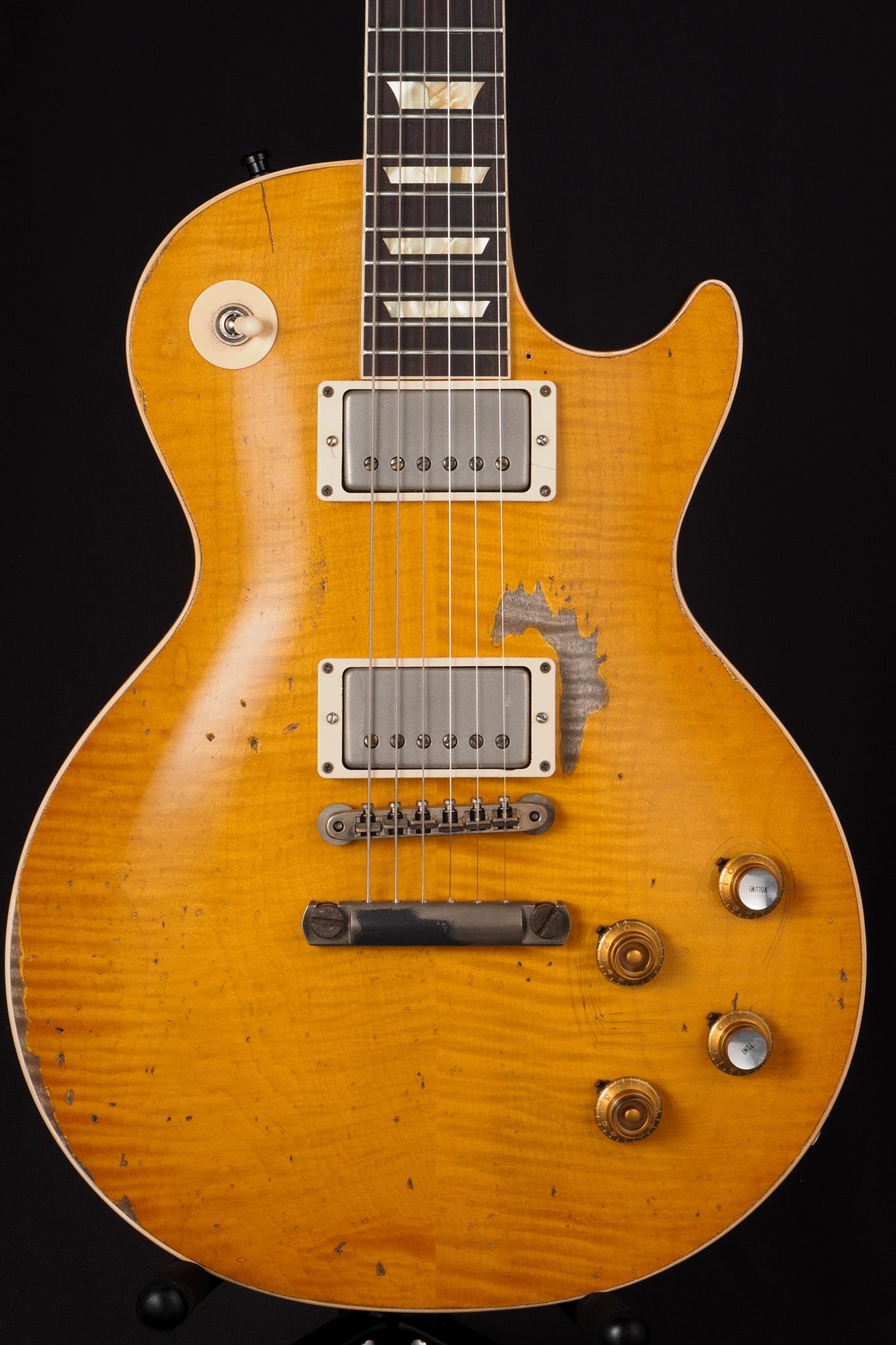 Kirk Hammett "Greeny" '59 Les Paul Standard Reissue Murphy Lab Aged - Greeny Burst