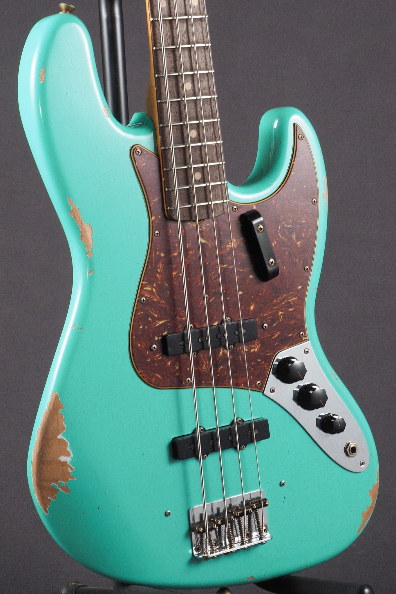 '64 Jazz Bass Relic - Seafoam Green