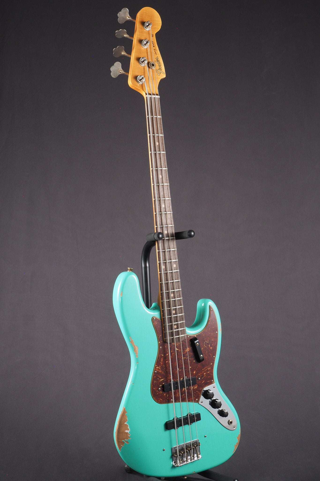 '64 Jazz Bass Relic - Seafoam Green