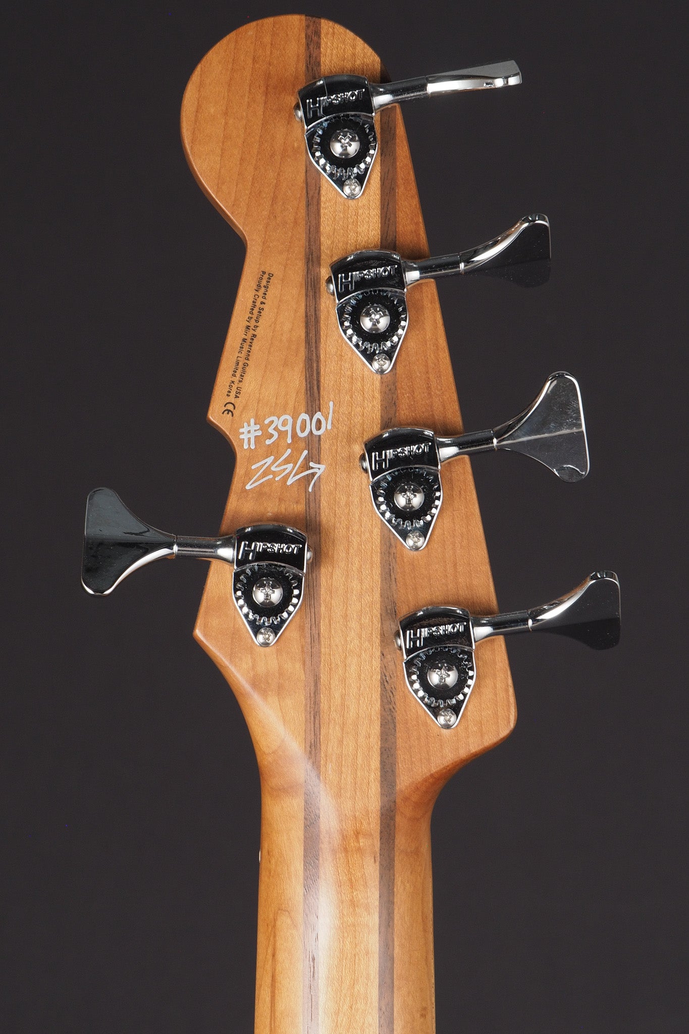 Mercalli 5 FM Bass - Violin Brown Flame Maple