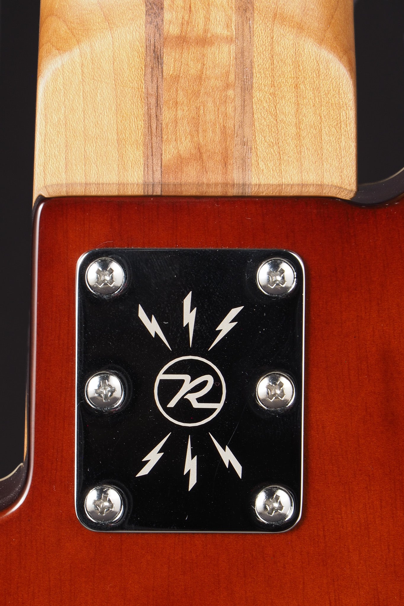 Mercalli 5 FM Bass - Violin Brown Flame Maple