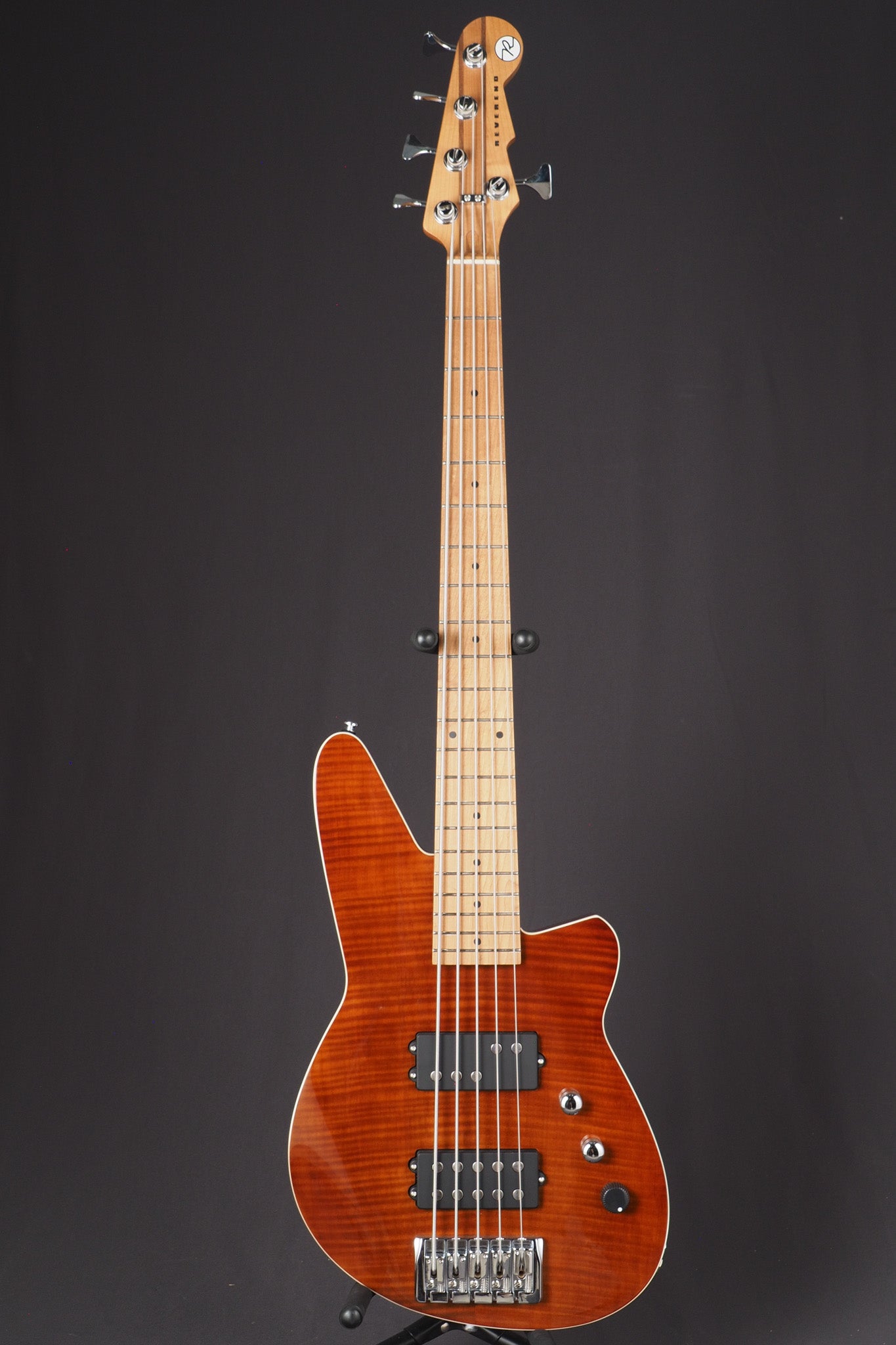 Mercalli 5 FM Bass - Violin Brown Flame Maple